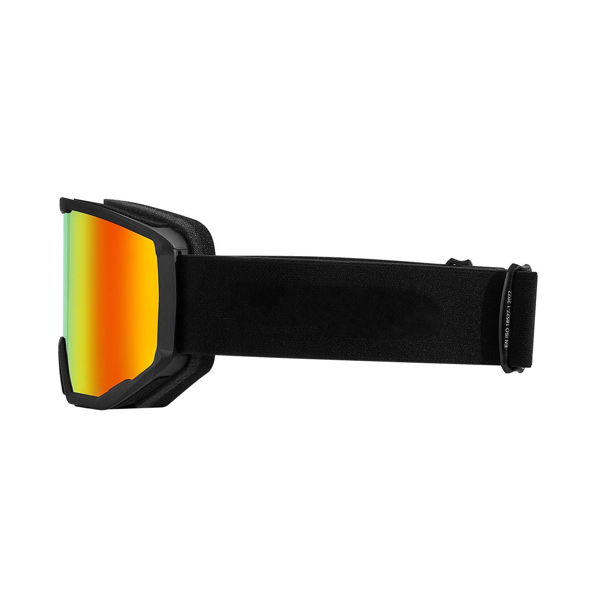 Ski Goggles, Cylindrical Lens with Orange Revo Coating, OTG Anti fog Snow Goggles for Men Women Youth, TPU Frame & Ventilation Structure, Suitable for Skiing, Skating, Snowboarding, Cycling