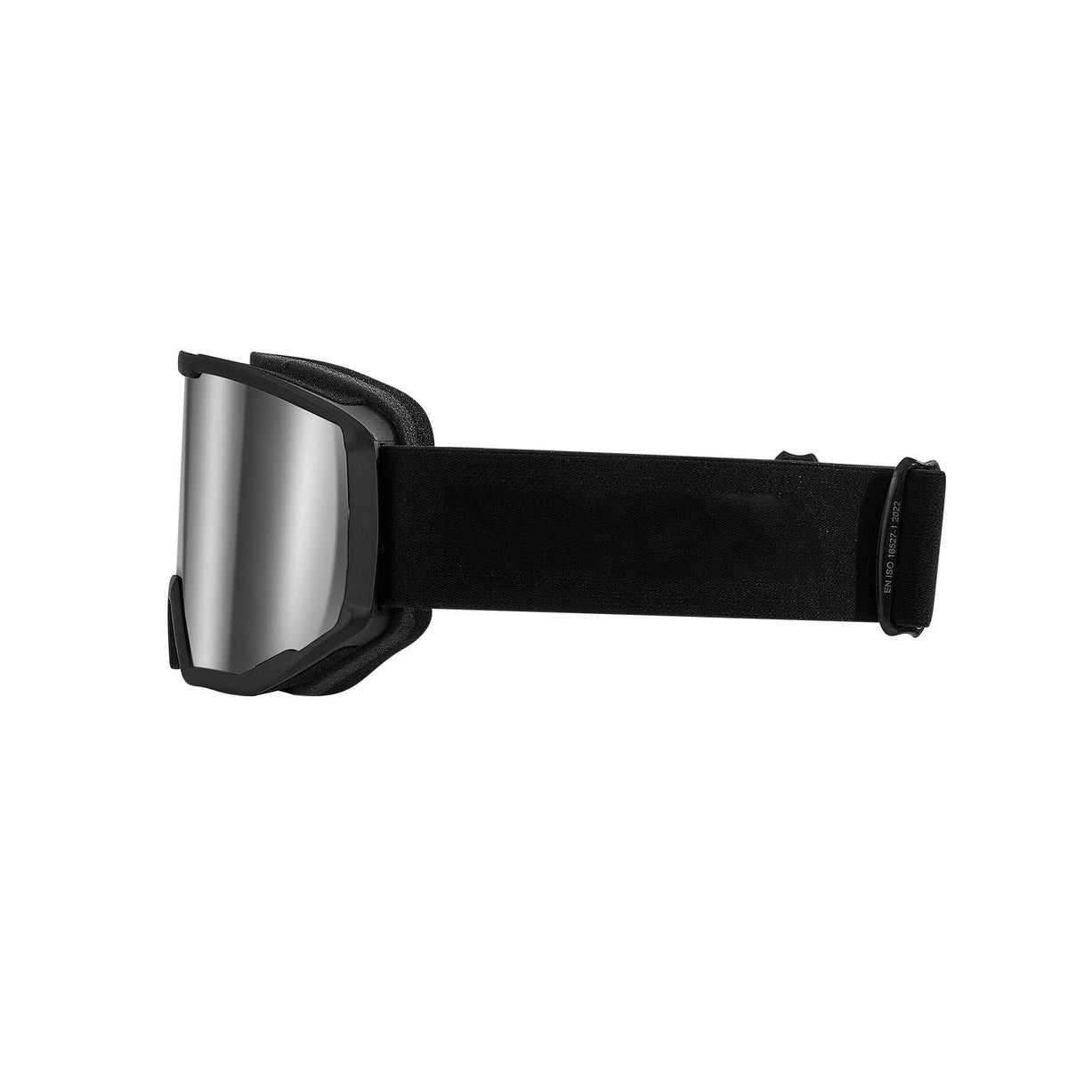 Ski Goggles, Cylindrical Lens with Silver Mirror Revo Coating, OTG Anti fog Snow Goggles for Men Women Youth, TPU Frame & Ventilation Structure, Suitable for Skiing, Skating, Snowboarding