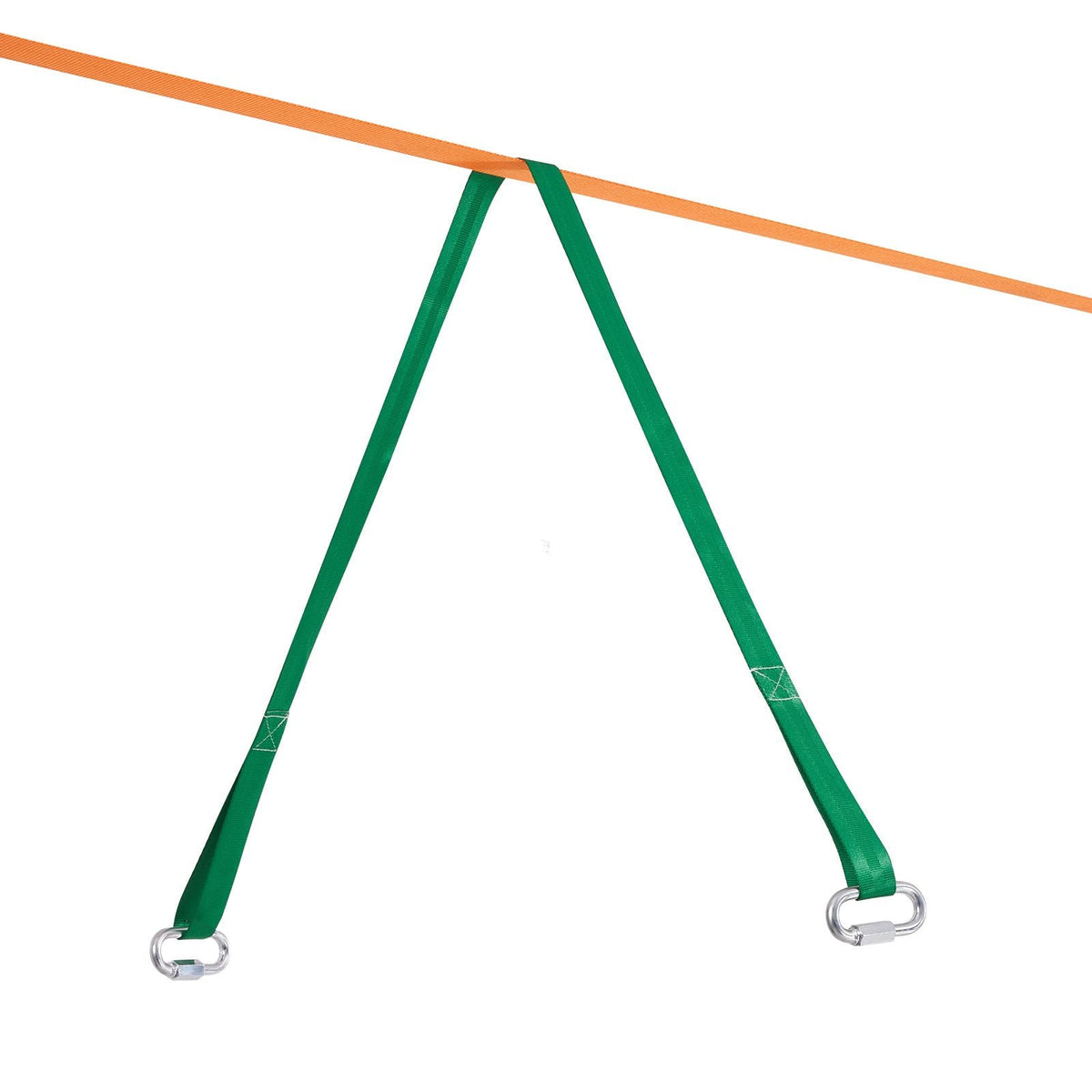 Slackline Kit with Training Line, 60 ft Backyard Slack Line Equipment, Easy Setup Tight Rope for Kids Adults, Complete Slackline Set with Tree Protectors, Arm Trainer, Carry Bag, and Instruction