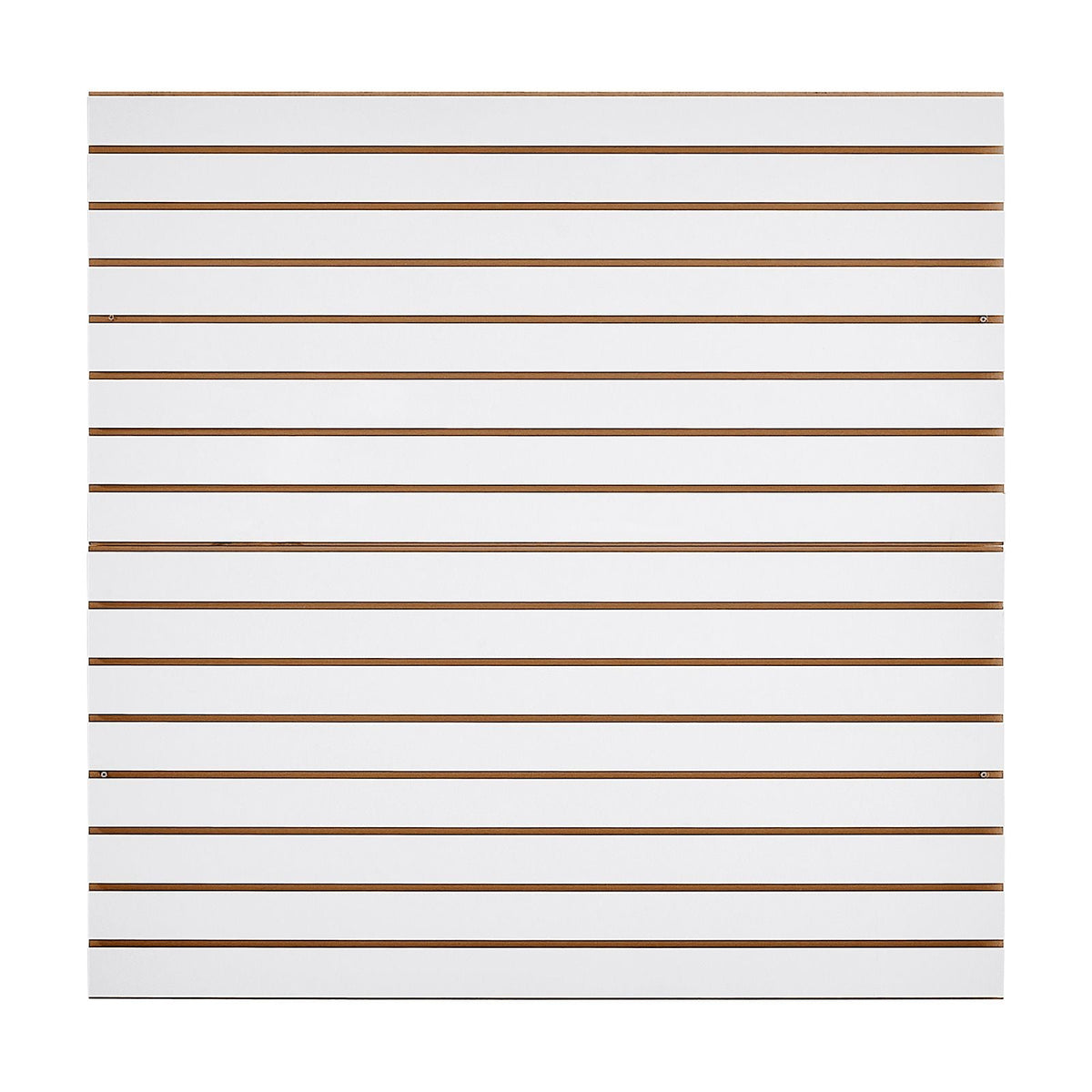 Slat Wall Paneling, 4 x 4 ft, MDF Garage Slatwall with Modular Design, White Slat Wall Easy-to-Install Adjustable Slatwall Panel with Coupling Structure & DIY Cutting, Fits for Storage & Display