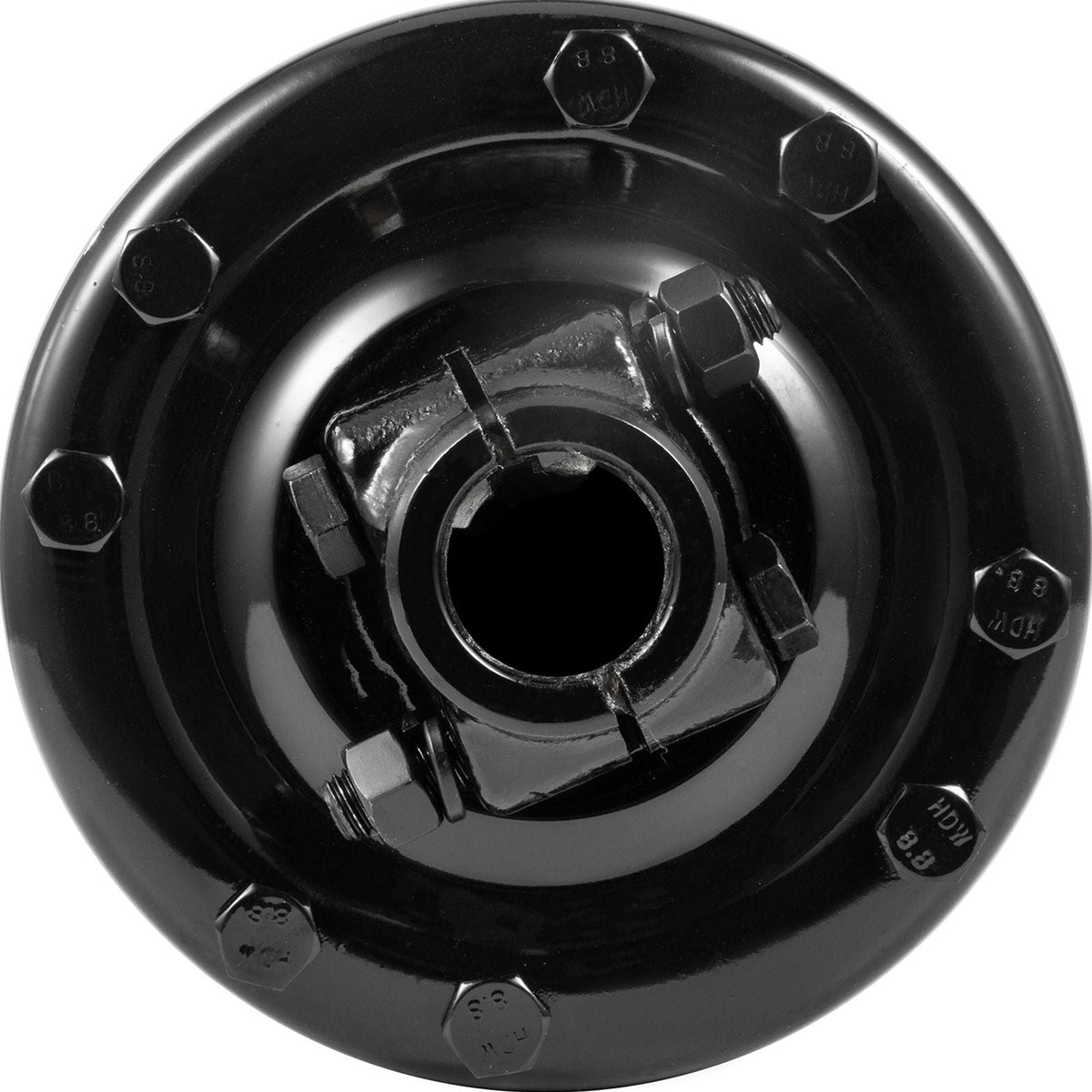 Slip Clutch, 1 3/8\" PTO Slip Clutch, 6 Spline Ends PTO Friction Clutch, Carburized Steel Tractor Slip Clutch, Adjustable Rotary Cutter Slip Clutch, Black PTO Slip Clutch Spline for PTO Shaft