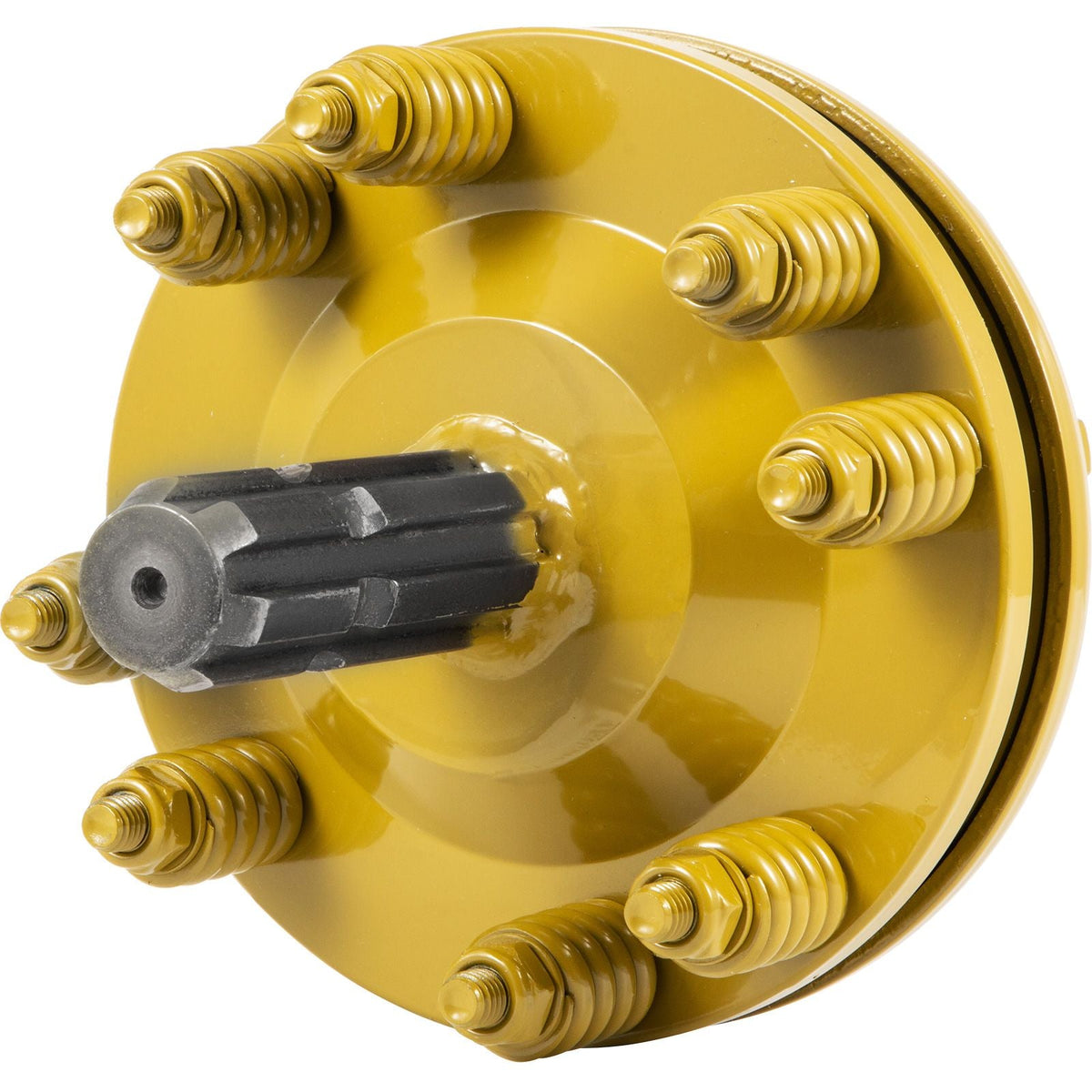 Slip Clutch, 1 3/8' PTO Slip Clutch, 6 Spline Ends PTO Friction Clutch, Carburized Steel Tractor Slip Clutch, Adjustable Rotary Cutter Slip Clutch, Yellow PTO Slip Clutch Spline for PTO Shaft