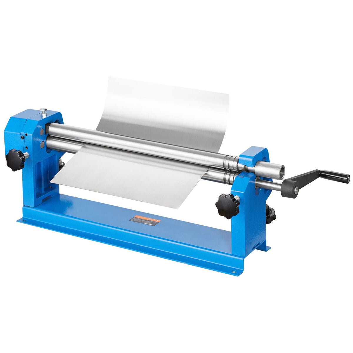 Slip Roll Machine, 24 inches Forming Width in 16 Gauge Capacity, Sheet Metal Slip Roller Rolling Bending Machine, with 2 Detachable Rollers for Low Carbon Steel Copper Sheet Aluminum Alloy Sheet