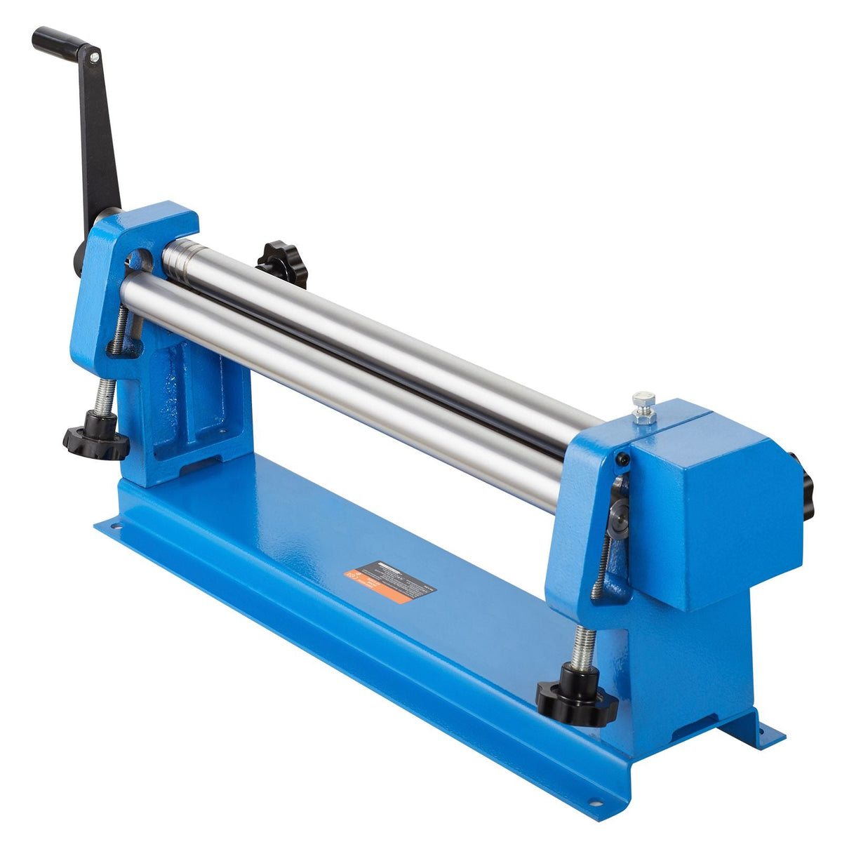 Slip Roll Machine, 24 inches Forming Width in 16 Gauge Capacity, Sheet Metal Slip Roller Rolling Bending Machine, with 2 Detachable Rollers for Low Carbon Steel Copper Sheet Aluminum Alloy Sheet