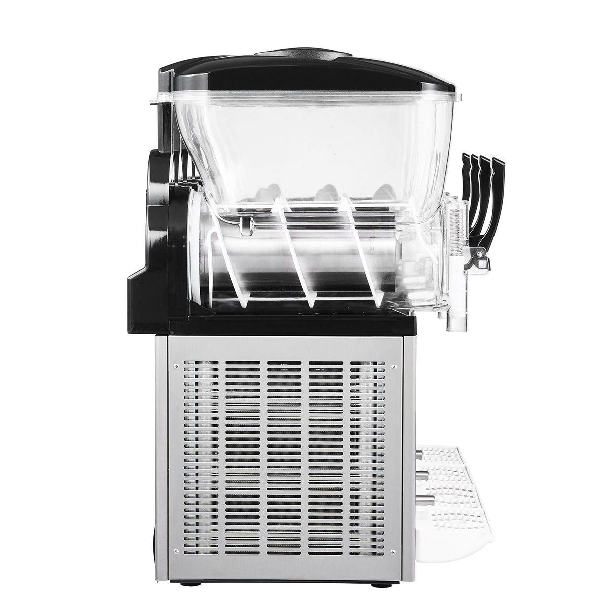 Slushie Machine, 12L/3.17Gal x 4 Tank Commercial Slushy Maker, Frozen Drink Maker with Self-Cleaning, Margarita Machine for Restaurants Bars Party for Slushie, Margaritas, Milkshake & More