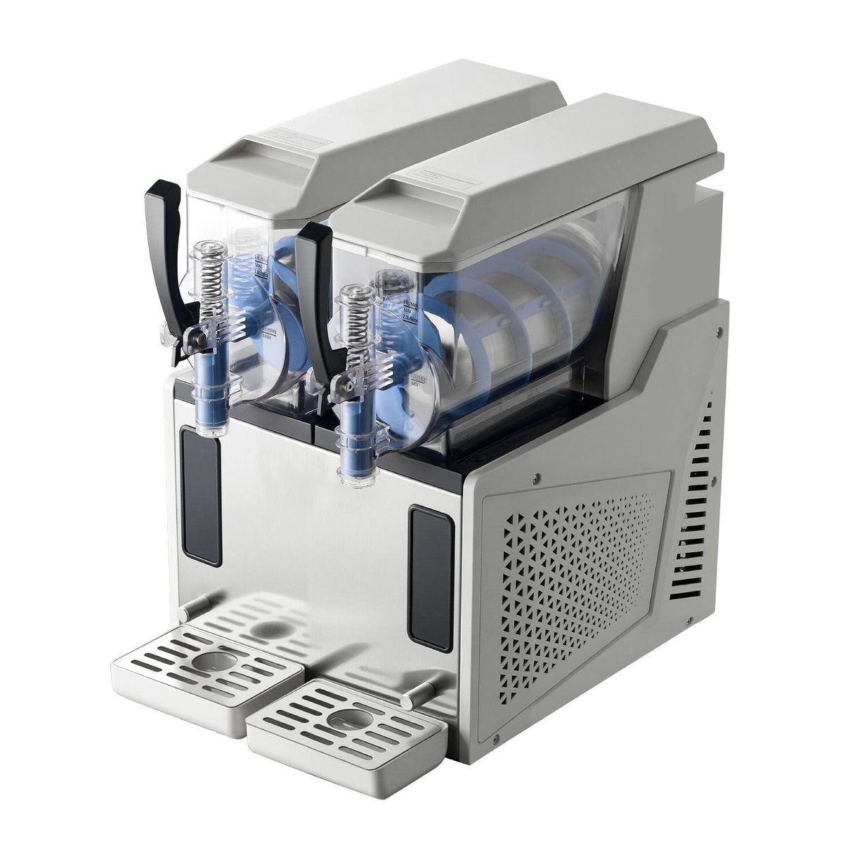 Slushie Machine, 3L/100oz x 2 Tank Slushy Machine for Home, No Ice Needed Frozen Drink Maker, Margarita Maker with Self-Cleaning, for Frozen Margaritas, Frappés, Milkshake & More