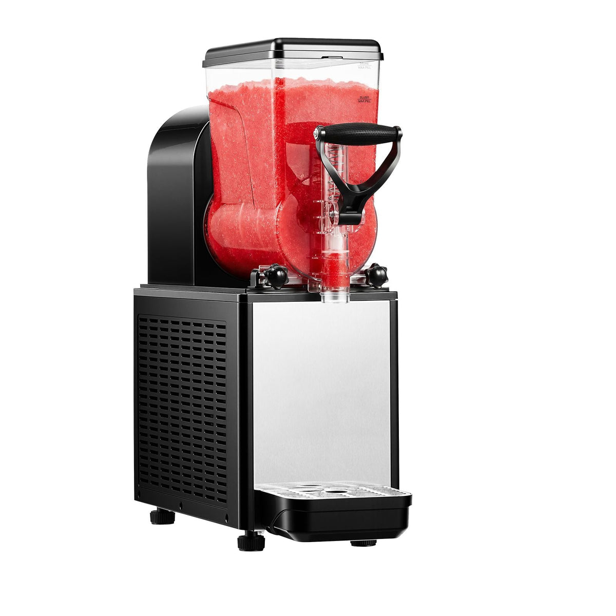 Slushie Machine, 6L/1.6Gal Commercial Slushy Maker, Frozen Drink Maker with Self-Cleaning, Margarita Machine for Restaurants Bars Party for Slushie, Margaritas, Milkshake & More