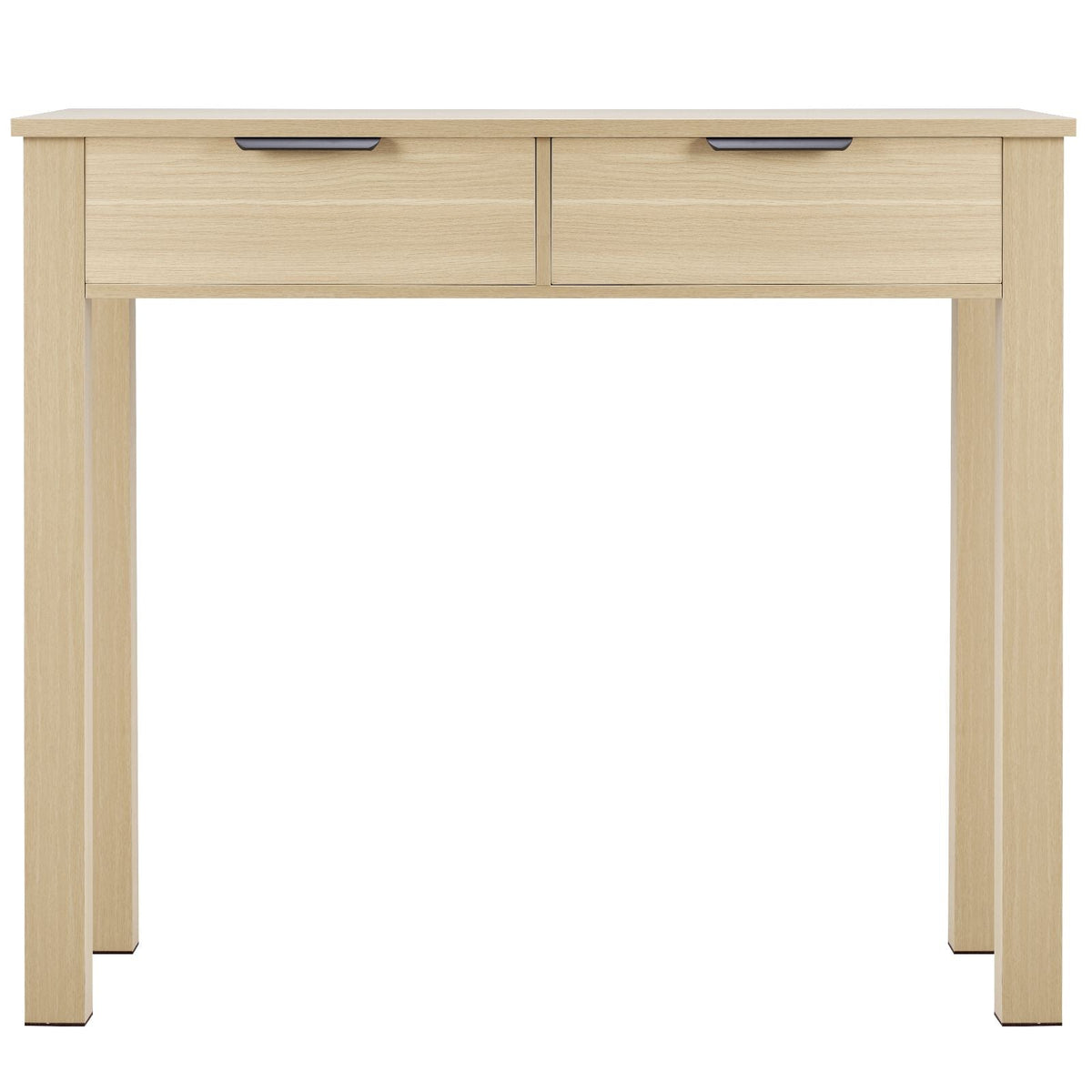 Small Desk with Drawers, Kids Desk for Bedroom, Modern Simple Study Table for Drawing, Reading, Writing, Rectangle MDF Furniture Study Storage Table for Home, Office, Light Wood