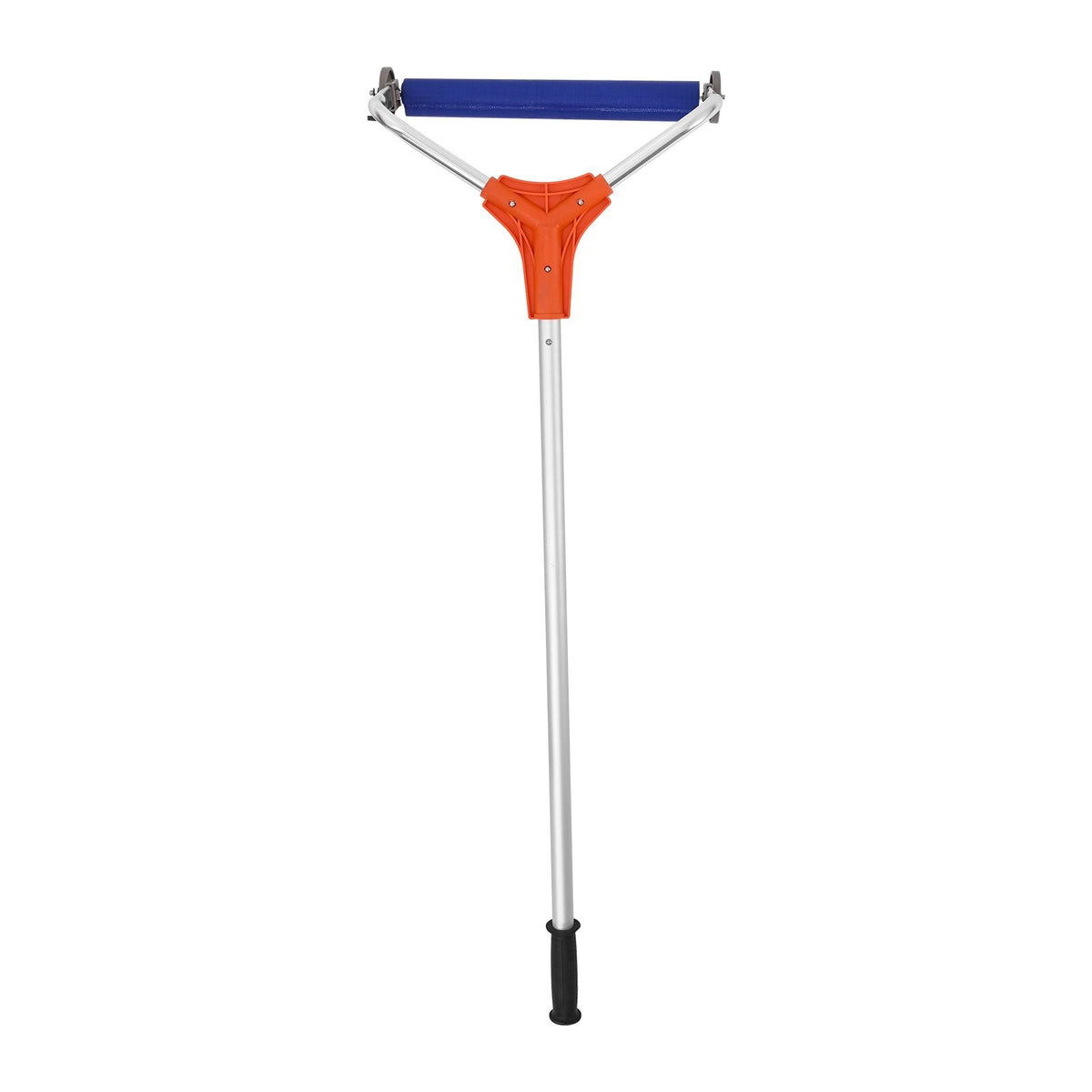 Snow Roof Rake, 17 in Aluminum Blade, 4.1-17.2 ft Adjustable Roof Snow Scraper with Wheels & Slide, Lightweight Snows Removal Tool for House Rooftop Leaves Debris Clearing