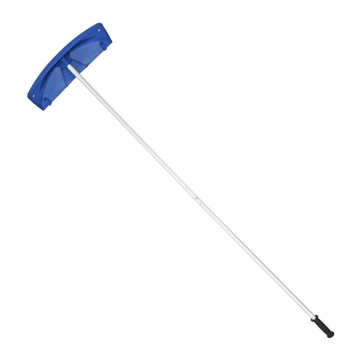 Snow Roof Rake, 24 in PP Plastic Blade, 3.8-18.2 ft Adjustable Roof Snow Scraper with Wheels, Anti-Slip Handle Snows Removal Tool, Lightweight House Rooftop Rake for Leaves Debris Removal