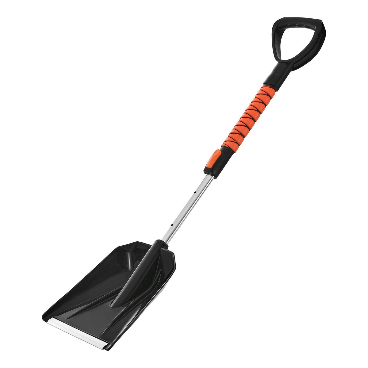 Snow Shovel and Snow Brush, 42 in Extendable Snows Broom & Ice Scraper with 180° Pivoting Brush Head, Non-Slip Grip, Portable Winter Snows Removal Tools for Cars Trucks SUVs Vehicle