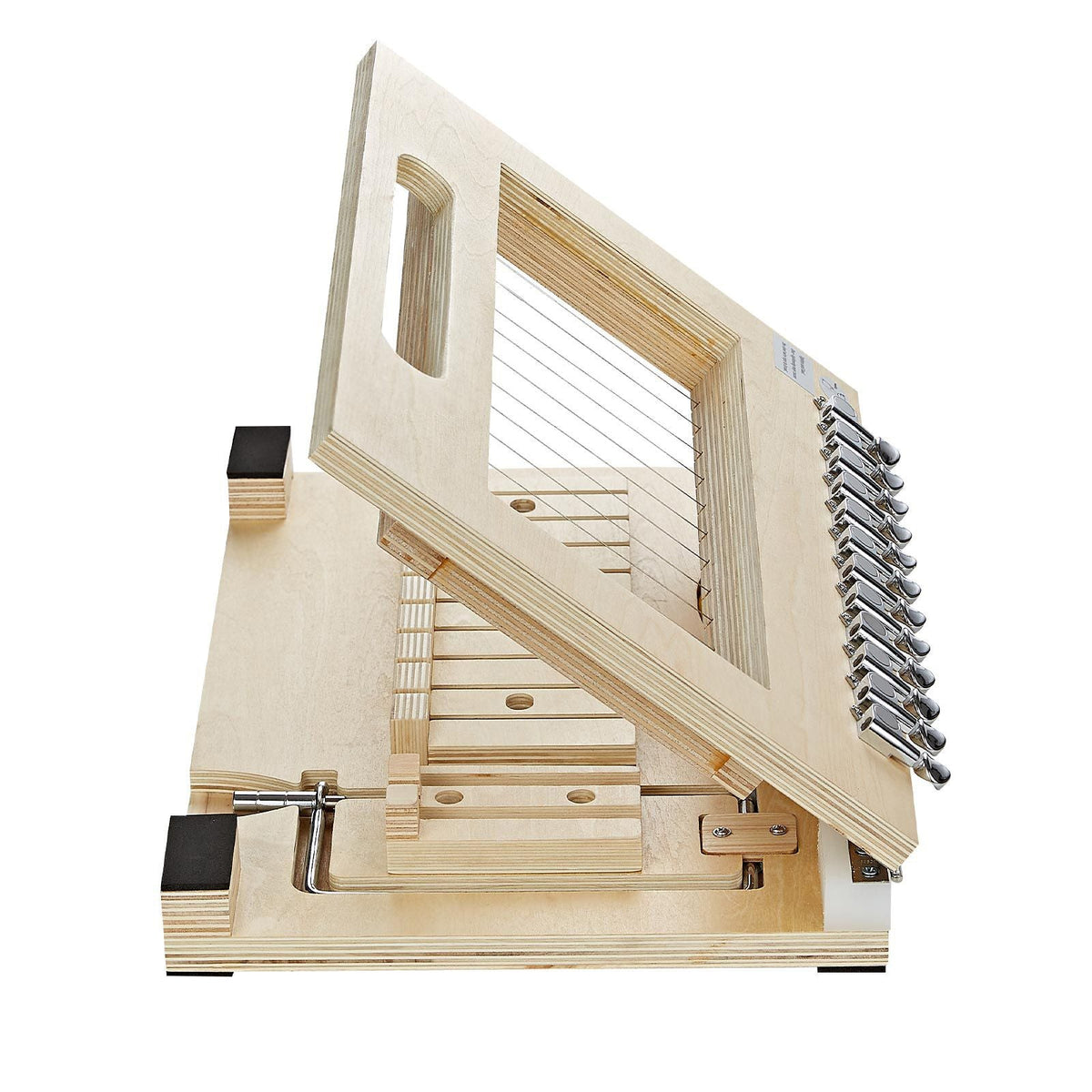 Soap Cutter, Cut 1-12 Bars, Precisely and Accurately Cut 1" Bars, Wood Frame With Stainless Steel Wire, with Extra Wires, Multi Handmade Soap Wire Cutter for Candles, DIY Making Cutting Tool