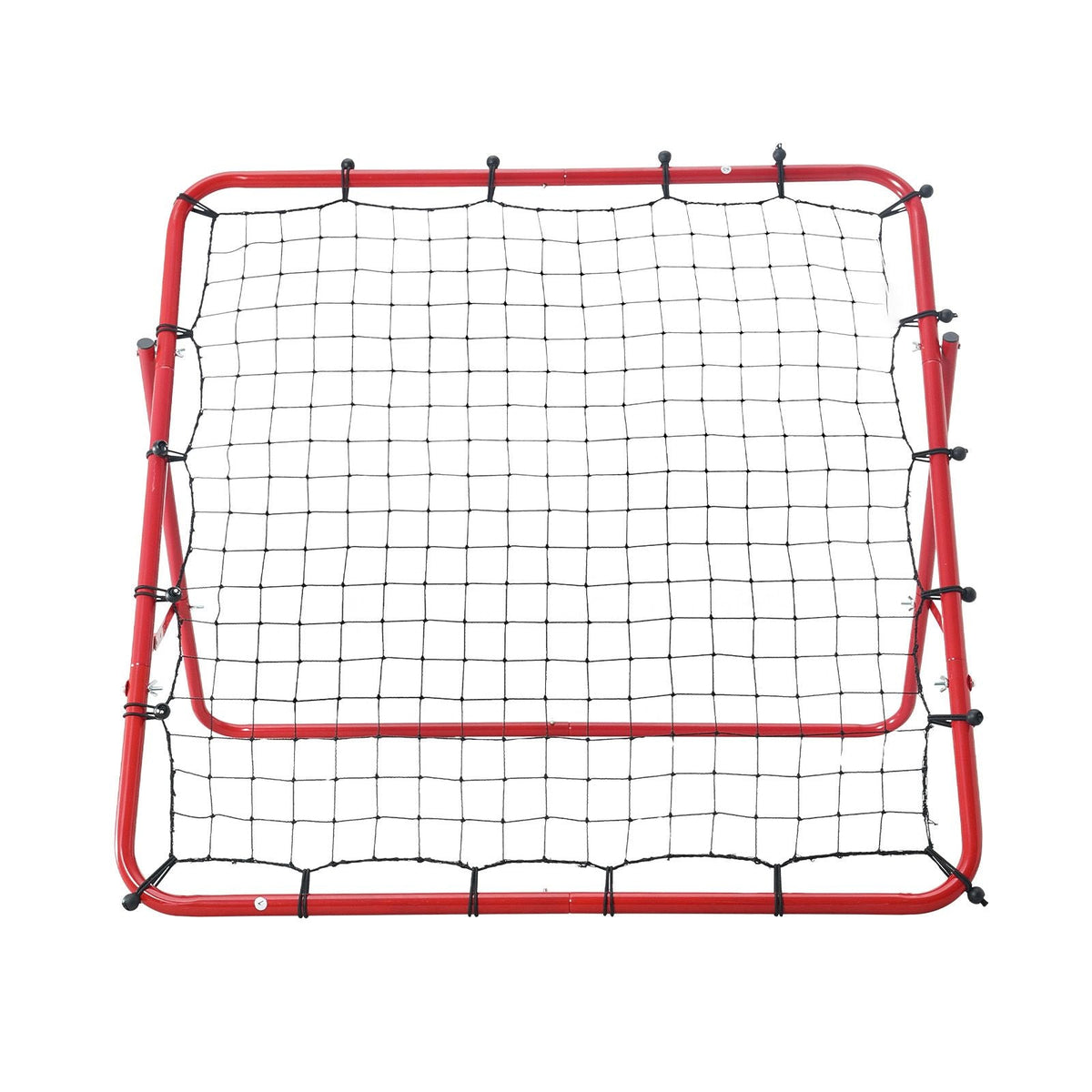 Soccer Rebounder Rebound Net, Kick-Back 39"x39", Portable Football Training Gifts, Aids & Equipment for Kids Teens & All Ages, Easy Set Up & Perfect Storage
