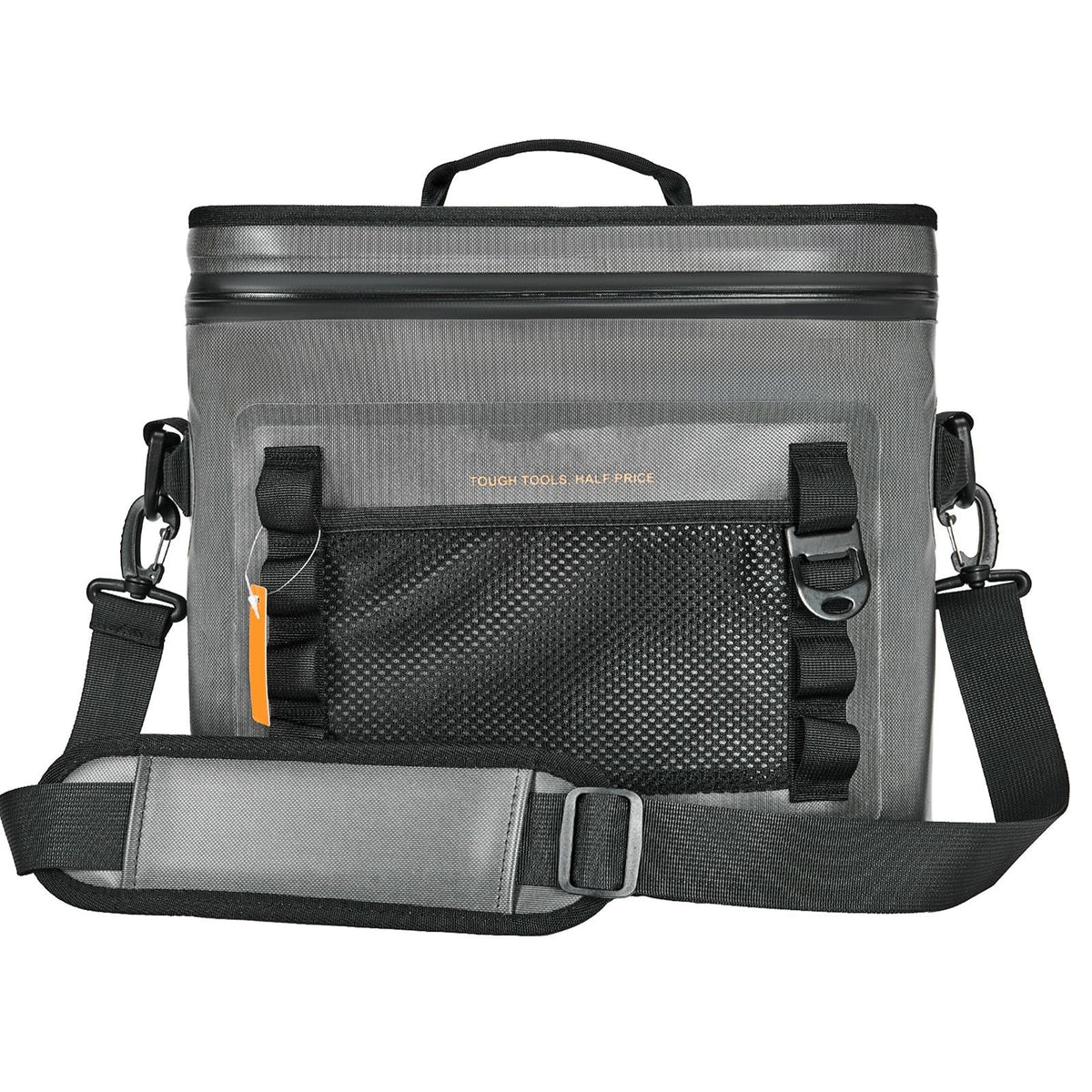 Soft Cooler Bag, 24 Cans Soft Sided Cooler Bag Leakproof with Zipper, Waterproof Soft Cooler Insulated Bag, Lightweight & Portable Collapsible Cooler for Beach, Hiking, Picnic, Camping, Travel