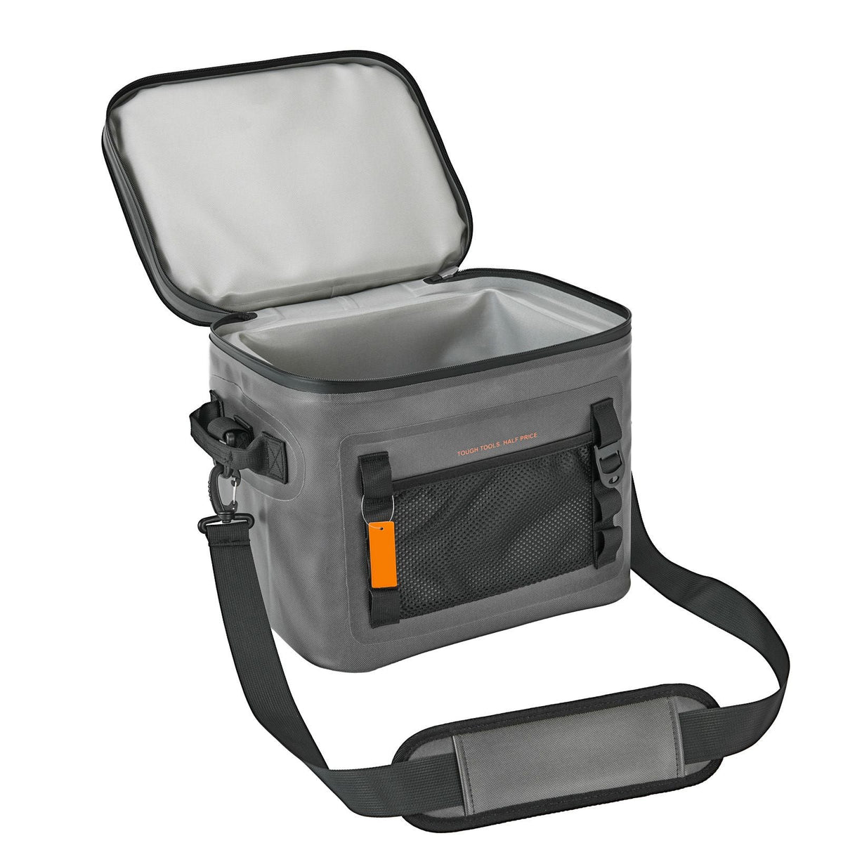 Soft Cooler Bag, 24 Cans Soft Sided Cooler Bag Leakproof with Zipper, Waterproof Soft Cooler Insulated Bag, Lightweight & Portable Collapsible Cooler for Beach, Hiking, Picnic, Camping, Travel