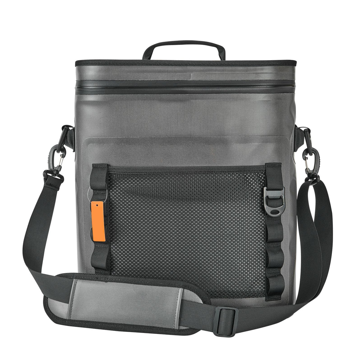 Soft Cooler Bag, 30 Cans Soft Sided Cooler Bag Leakproof with Zipper, Waterproof Soft Cooler Insulated Bag, Lightweight & Portable Collapsible Cooler for Beach, Hiking, Picnic, Camping, Travel