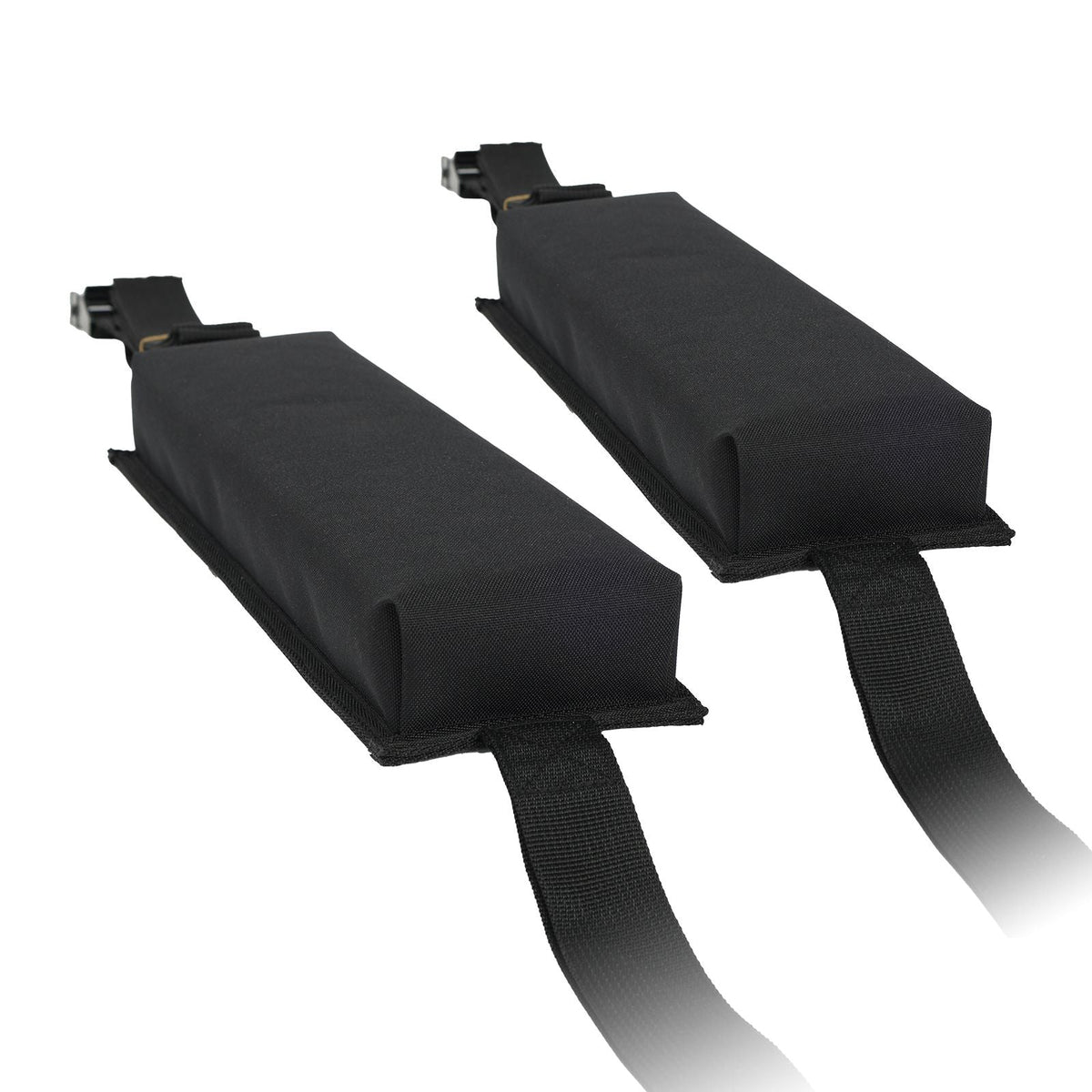 Soft Roof Rack Pads, 15.5-Inch Universal Car Roof Rack Pads, 176LBS Loading Capacity Luggage Kayak Carrier with Portable Storage Bag for SUP Canoe Snowboard Paddle Board Surfboard