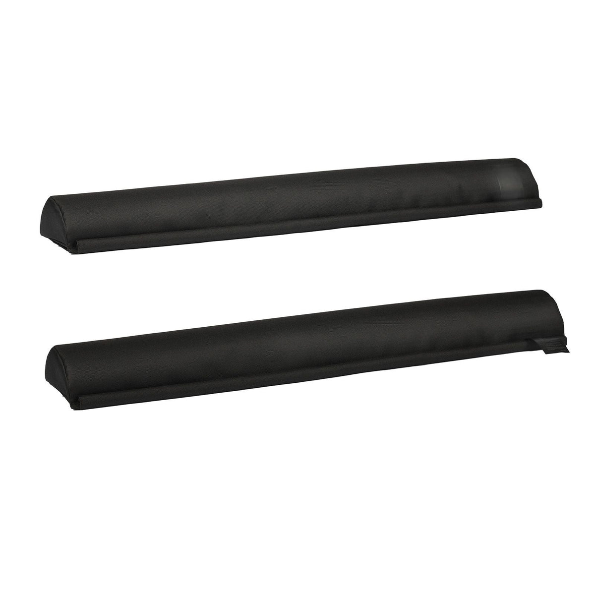 Soft Roof Rack Pads, 28" Universal Car Roof Rack Pads for Various Crossbars, 88LBS Load Capacity Luggage Kayak Carrier with 2 Tie Down Straps & Velcros for SUPs Canoes Snowboards Paddle Boards