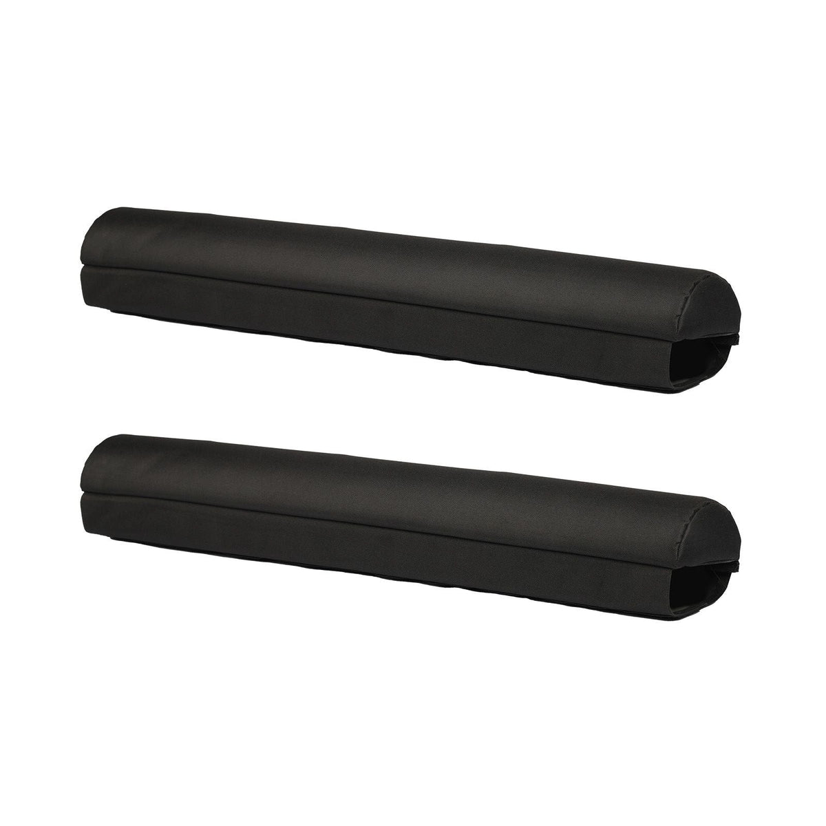 Soft Roof Rack Pads, 28" Universal Car Roof Rack Pads for Various Crossbars, 88LBS Load Capacity Luggage Kayak Carrier with 2 Tie Down Straps & Velcros for SUPs Canoes Snowboards Paddle Boards