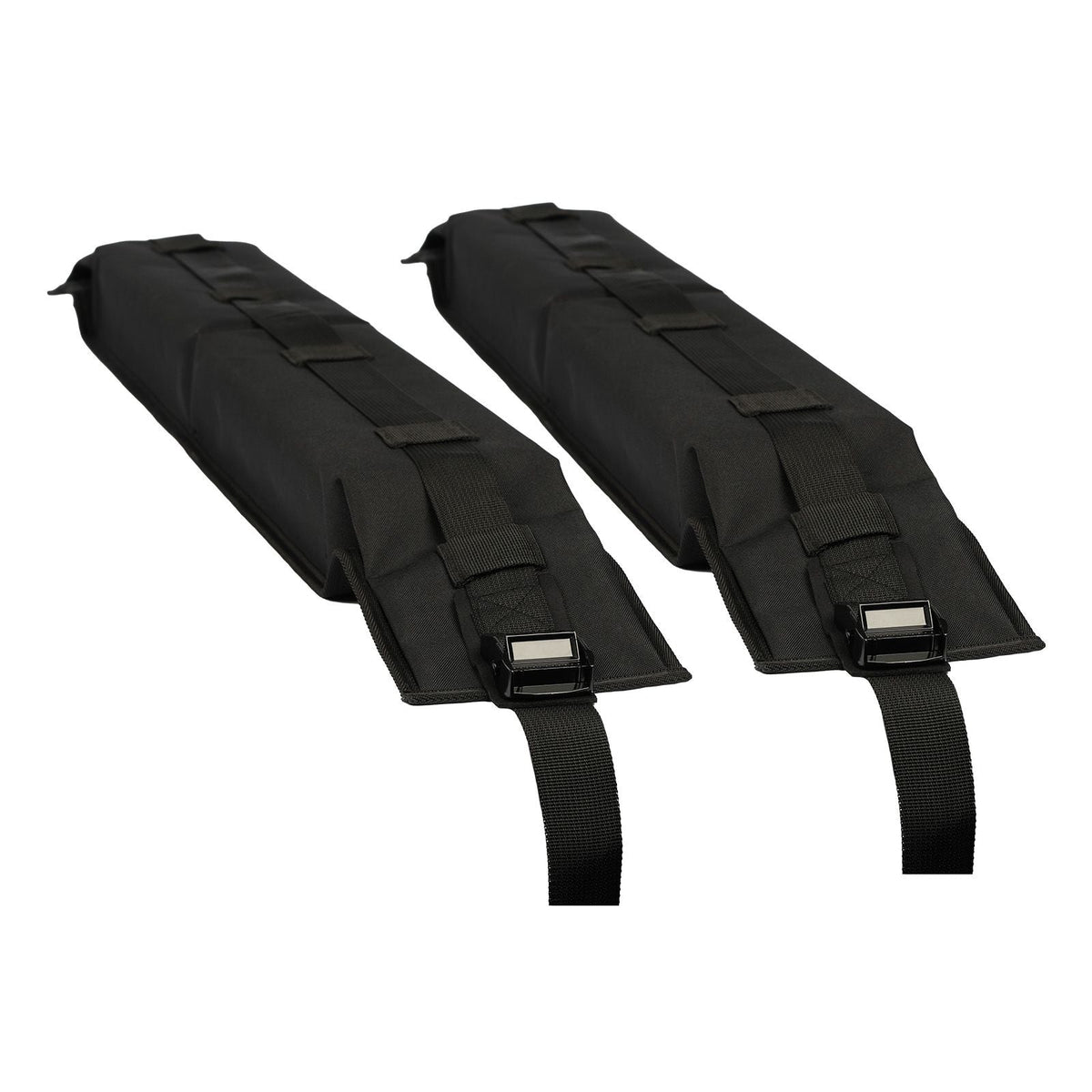 Soft Roof Rack Pads, 31.5" Universal Car Roof Rack Pad, 176LBS Load Capacity Luggage Kayak Carrier with 4 Tie-Down Straps, 2 Quick Loop Straps & Storage Bag for SUP Canoe Snowboard Paddle Board