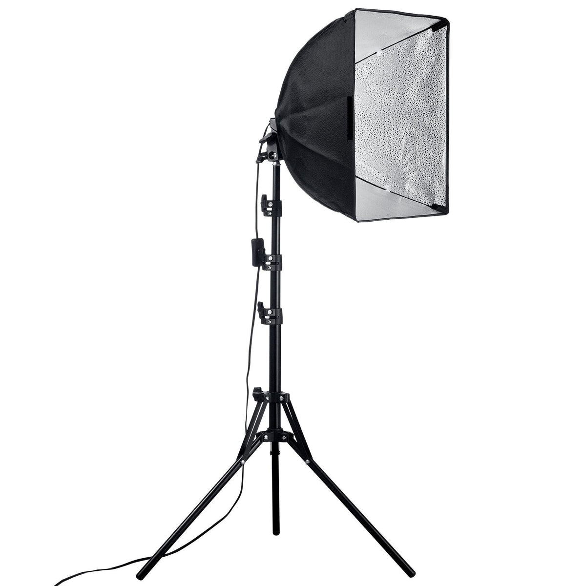 Softbox Lighting Kit, 16" x 16", Professional Softbox with 45W LED Bulbs, 3000-6500K Adjustable Color Temperature, Tripod Stand, Studio Lights for Photography, Vedio Recording, Live Streaming