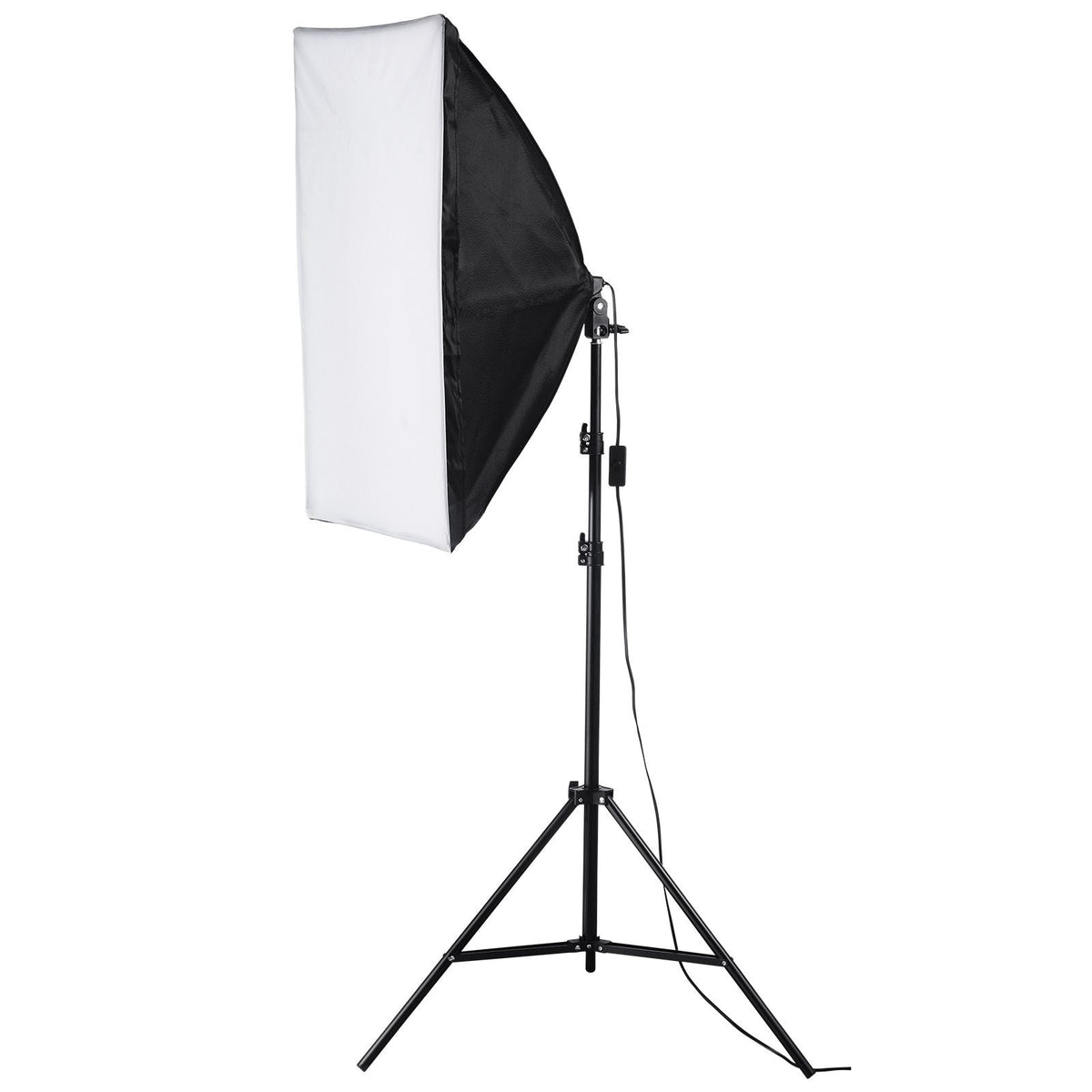 Softbox Lighting Kit, 20" x 28", Professional Softbox with 45W 3000-6500K LED Bulbs, 3 Continuous Lighting Effects, Tripod Stand, Remote Control, Studio Lights for shooting, Live Streaming