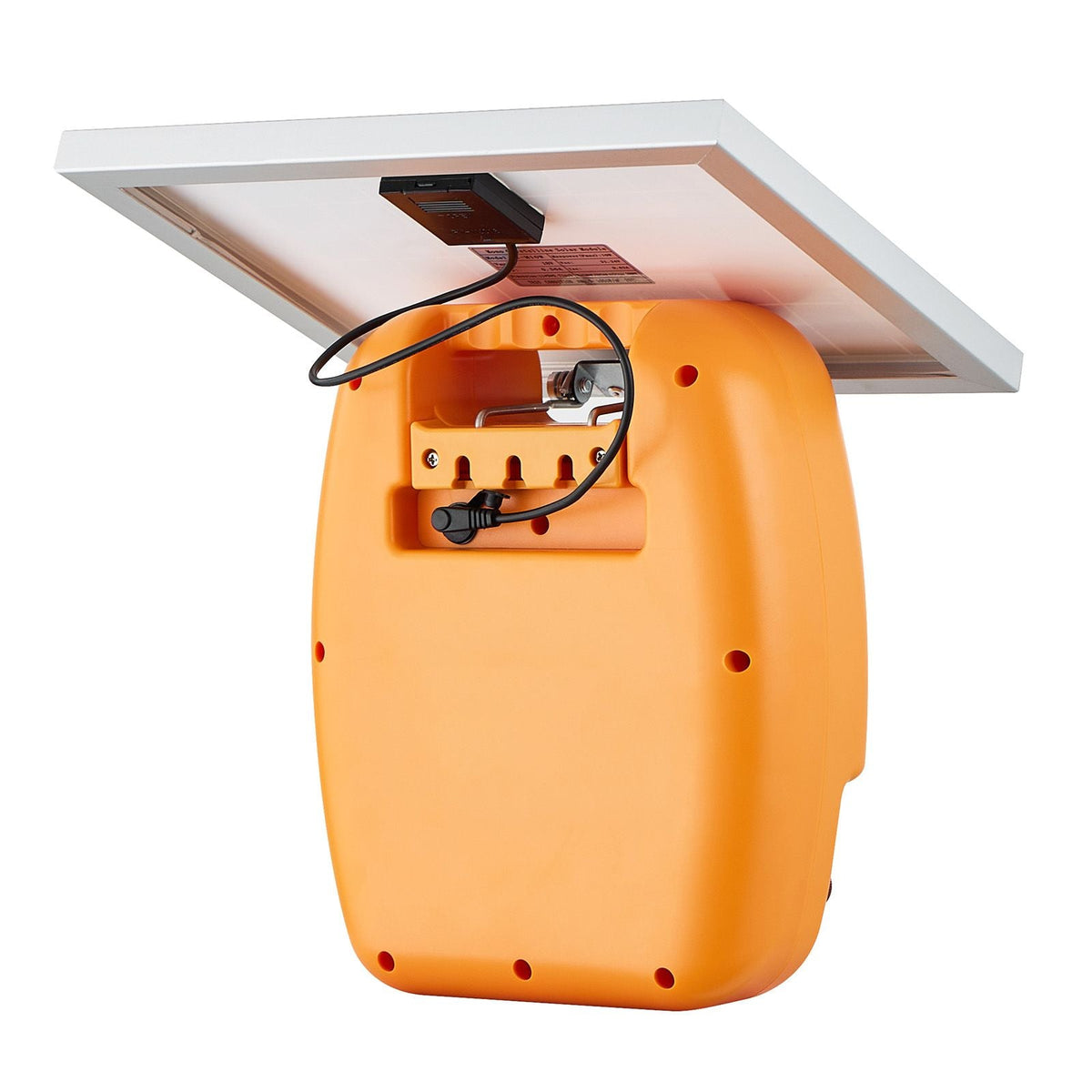 Solar Fence Charger, 1J 10kV Solar Powered Fence Charger, 1.86 Miles Range, Electric Fence Energizer Kit, Keep Out Predators, 3 Days Runtime, for Livestock, Poultry, Garden Protection