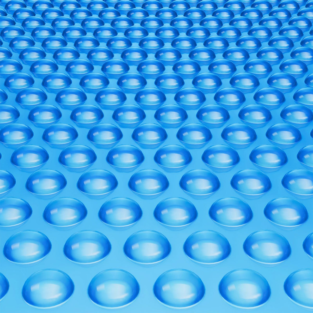 Solar Pool Cover, Φ10 ft Round Solar Blanket for Pools, Inground Above Ground Swimming Pool Solar Cover, 15 mil Solar Covers Blue