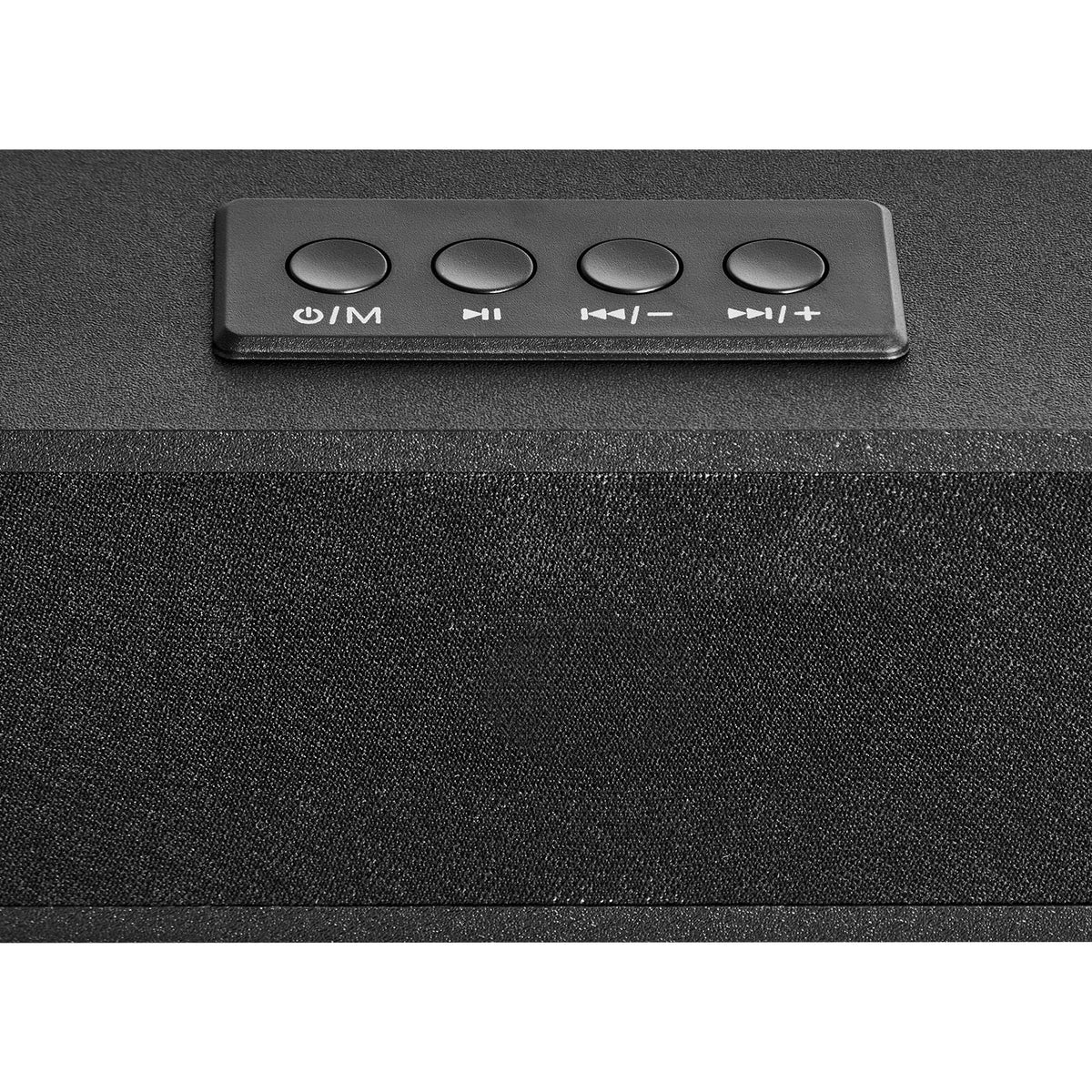 Sound Bar for Smart TV, 2.0 Channel, 24-Inch Compact Soundbar TV Speakers for Projector, Bluetooth AUX Connection, Remote Control, Easy Setup, 80W Surround Sound System for PC Home Theater Audio