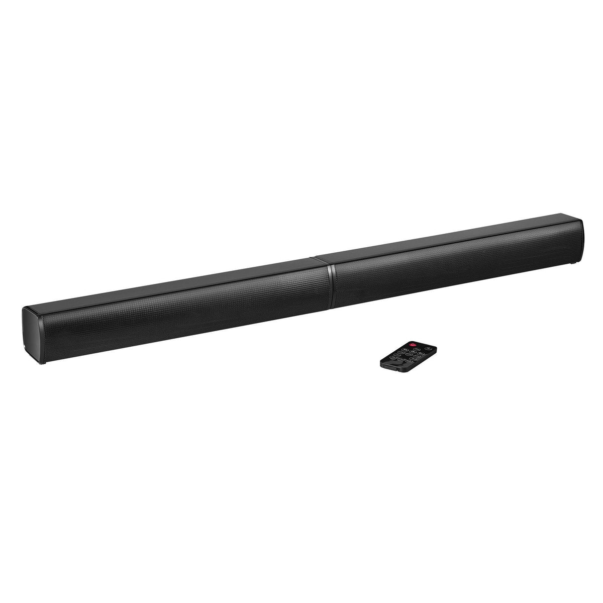 Sound Bar for Smart TV, 2.0 Channel, 32-Inch 2 in 1 Detachable Soundbar TV Speakers, with Bluetooth HDMI AUX USB Connection, Remote Control, 80W Surround Sound System, for Home Theater Audio
