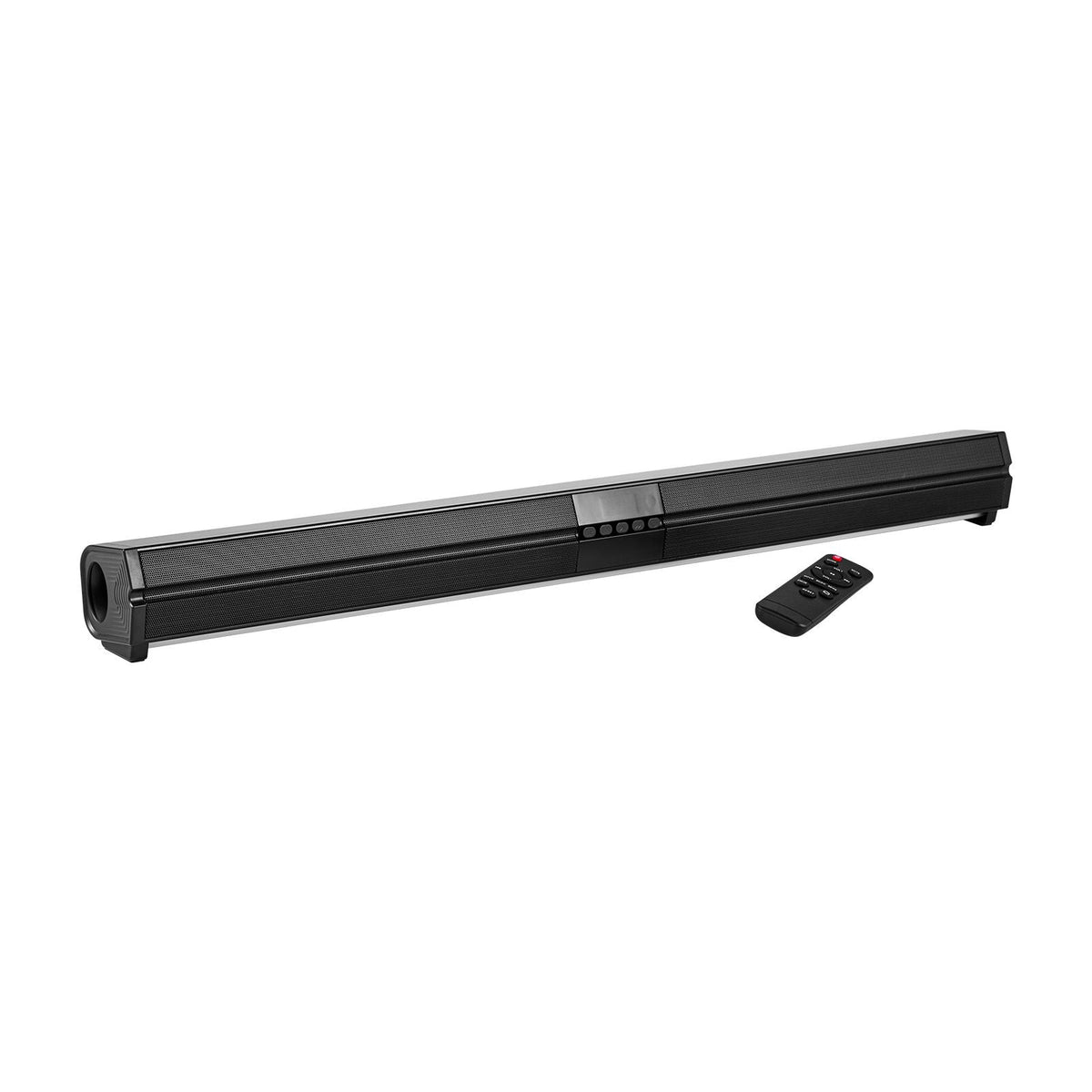 Sound Bar for Smart TV, 2.0 Channel, 32-Inch Compact Soundbar TV Speakers for Projector, Bluetooth AUX Connection, Remote Control, Easy Setup, 80W Surround Sound System for PC Home Theater Audio