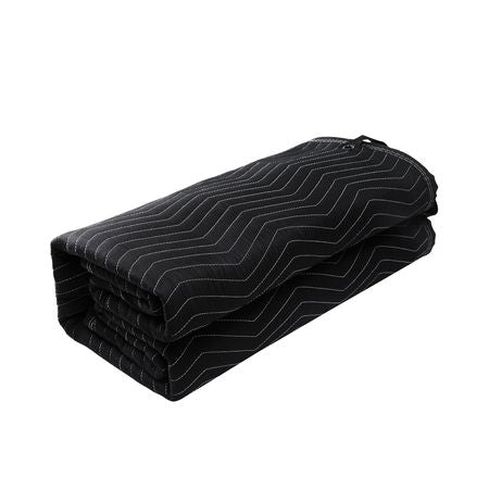Sound Dampening Blanket, 96" x 80", Extra Large Studio Grommeted Soundproof Blanket with Grommets, Light Blocker for Door Acoustic Noise Blocking Blanket Studio Sound Absorption Sheet, Black