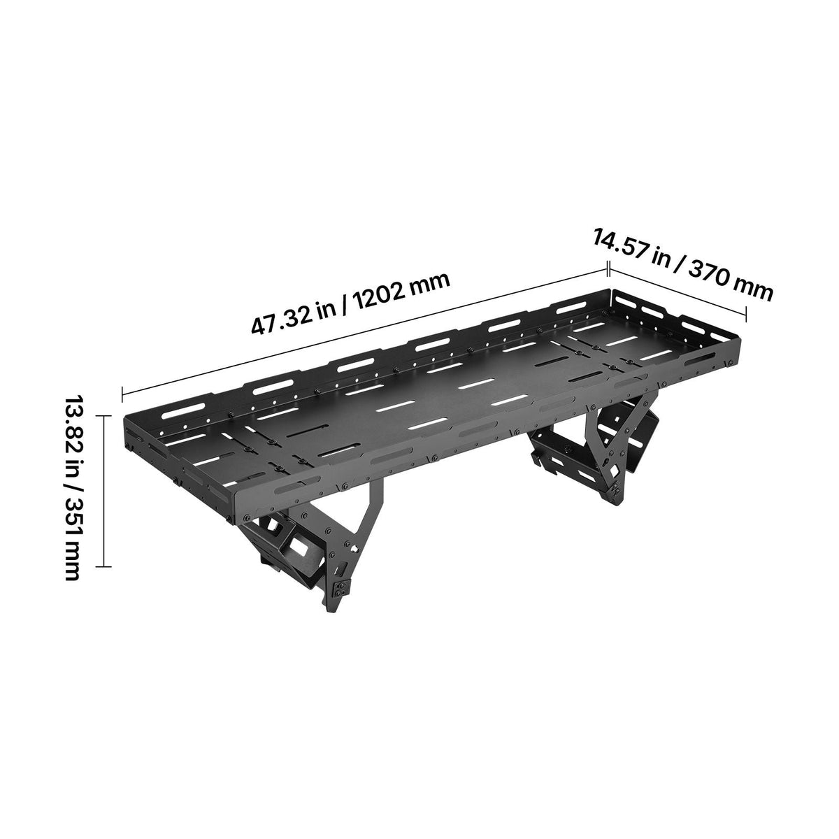 Spare Tire Cargo Basket, for 30-40 Inch Tires, Fit for 1976-2024 Jeep Wrangler JK JL TJ YJ CJ, 80 lbs Load Capacity, Utility Cargo Basket Rack Storage Tray Replacement, No-Drill Installation