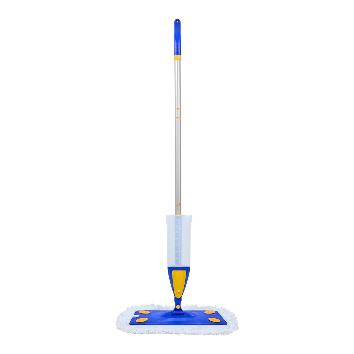 Spray Mop, with 3 Washable Pads for Dry and Wet Floor Cleaning and a 27oz Refillable Water Tank, Microfiber Dust Wet Mop & Twisted Cotton Dry Mop, Commercial Home Use for Tiles/Vinyl/Wood Floor