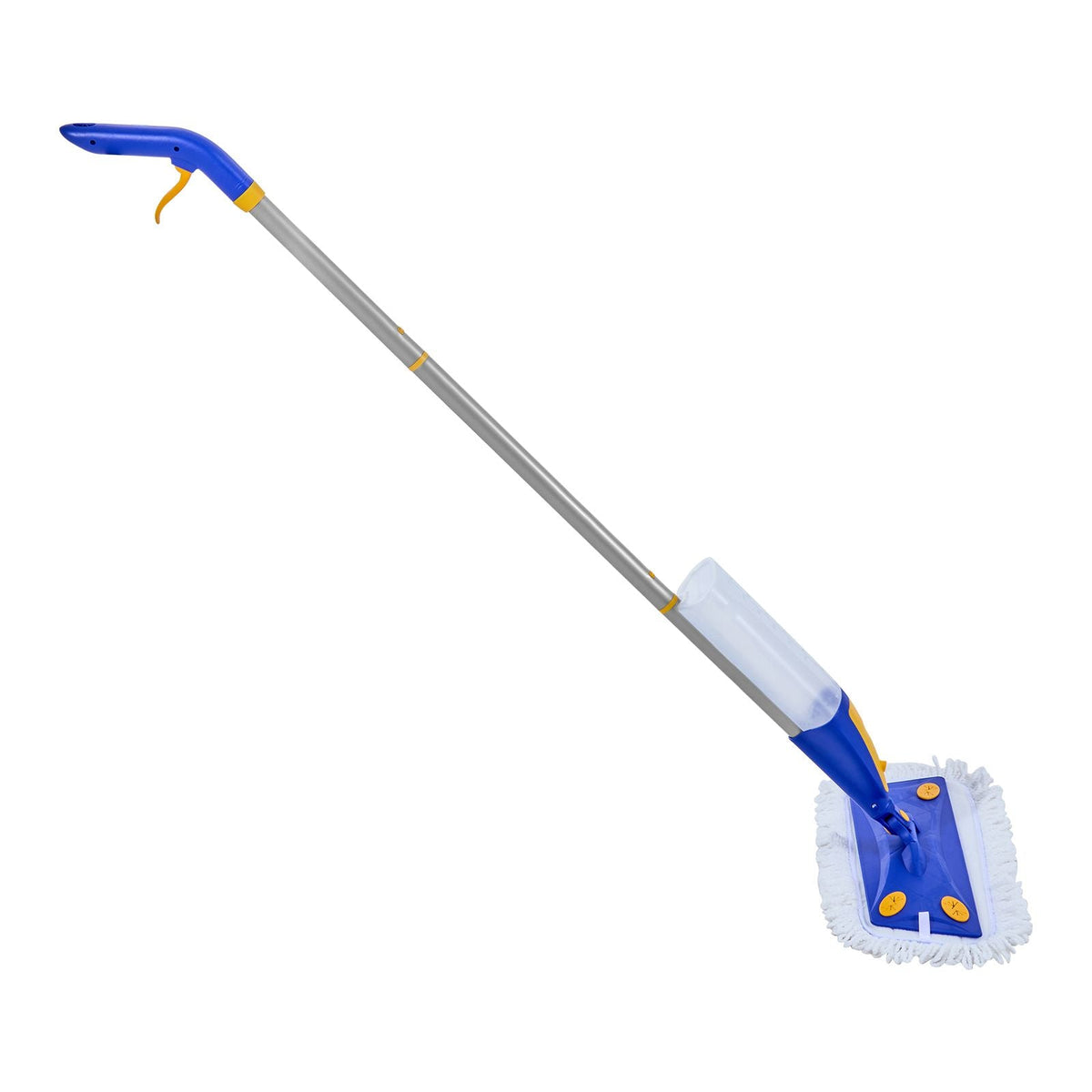 Spray Mop, with 3 Washable Pads for Dry and Wet Floor Cleaning and a 27oz Refillable Water Tank, Microfiber Dust Wet Mop & Twisted Cotton Dry Mop, Commercial Home Use for Tiles/Vinyl/Wood Floor