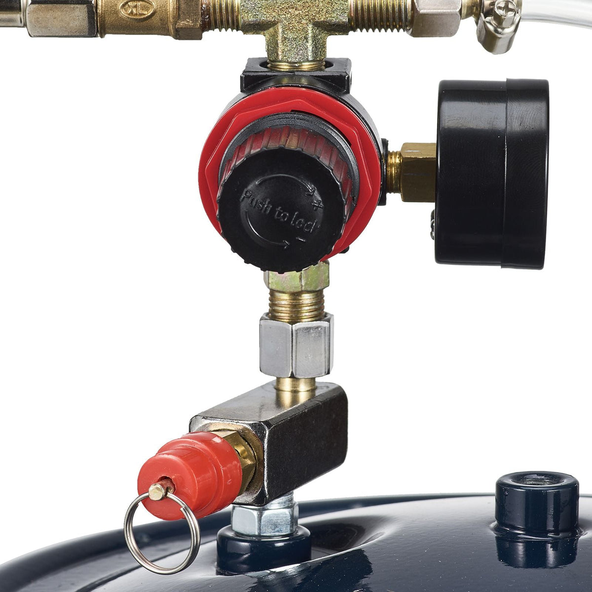 Spray Paint Pressure Pot Tank, 10L/2.5gal Air Paint Pressure Pot, 1.5mm+4mm Two Nozzles Two Spray Paint Guns, 60PSI Max, for Industry Home Decor Architecture Construction Automotive Painting