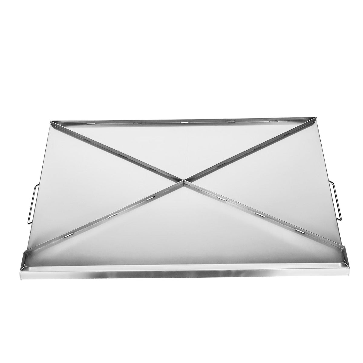 Stainless Steel Griddle, 36x22 inch Universal Flat Top Rectangular Plate, Gas Grill Griddle for BBQ Grill, Teppanyaki, Portable Family Cookware with Handle, for Camping Tailgating Party