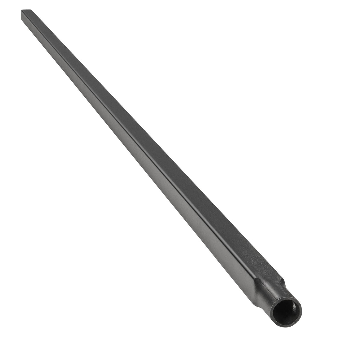 Staircase Balusters 31 Pack, 44 Inch Durable Carbon Steel Stair Balusters, 0.5 Inch Indoor Square Metal Spindle Railing, Corrosion-Proof Hollow Deck Railing with Pre-Drilled Holes, Matte Black