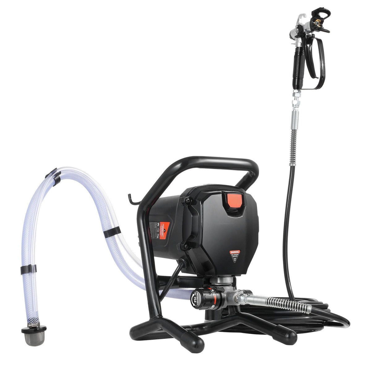 Stand Airless Paint Sprayer, 3000PSI 750W Efficient Electric Airless Sprayer,for Home Interior and Exterior Furniture and Fences, Handheld Paint Sprayers, Fine and Even Painting Effect