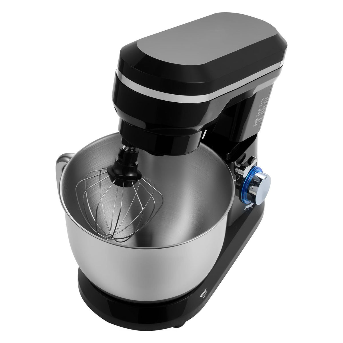 Stand Mixer, 5QT Dough Mixer, 10+P Speeds Tilt-head Food Mixer, Kitchen Mixer with Stainless Steel Bowl, Dough Hook, Wire Whip, Beater, Scraper, Household Stand Mixer for Baking Mixing, Black