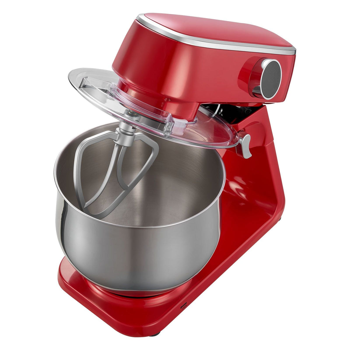 Stand Mixer, 7.8 QT Electric Kitchen Mixer, 800W Dough-Mixer, 10 Speeds Tilt-head Food-Mixer with Stainless Steel Bowl, Dough Hook, Whisk, Beater, for Baking, Mixing, Whipping & Kneading, Red
