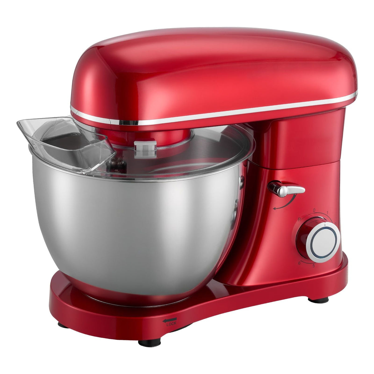 Stand Mixer, 8.2 QT Electric Kitchen Mixer, 660W Dough-Mixer, 6 + Pulse Speeds Tilt-head Food-Mixer with Stainless Steel Bowl, Dough Hook, Whisk, Beater, for Baking, Mixing, Whipping & Kneading