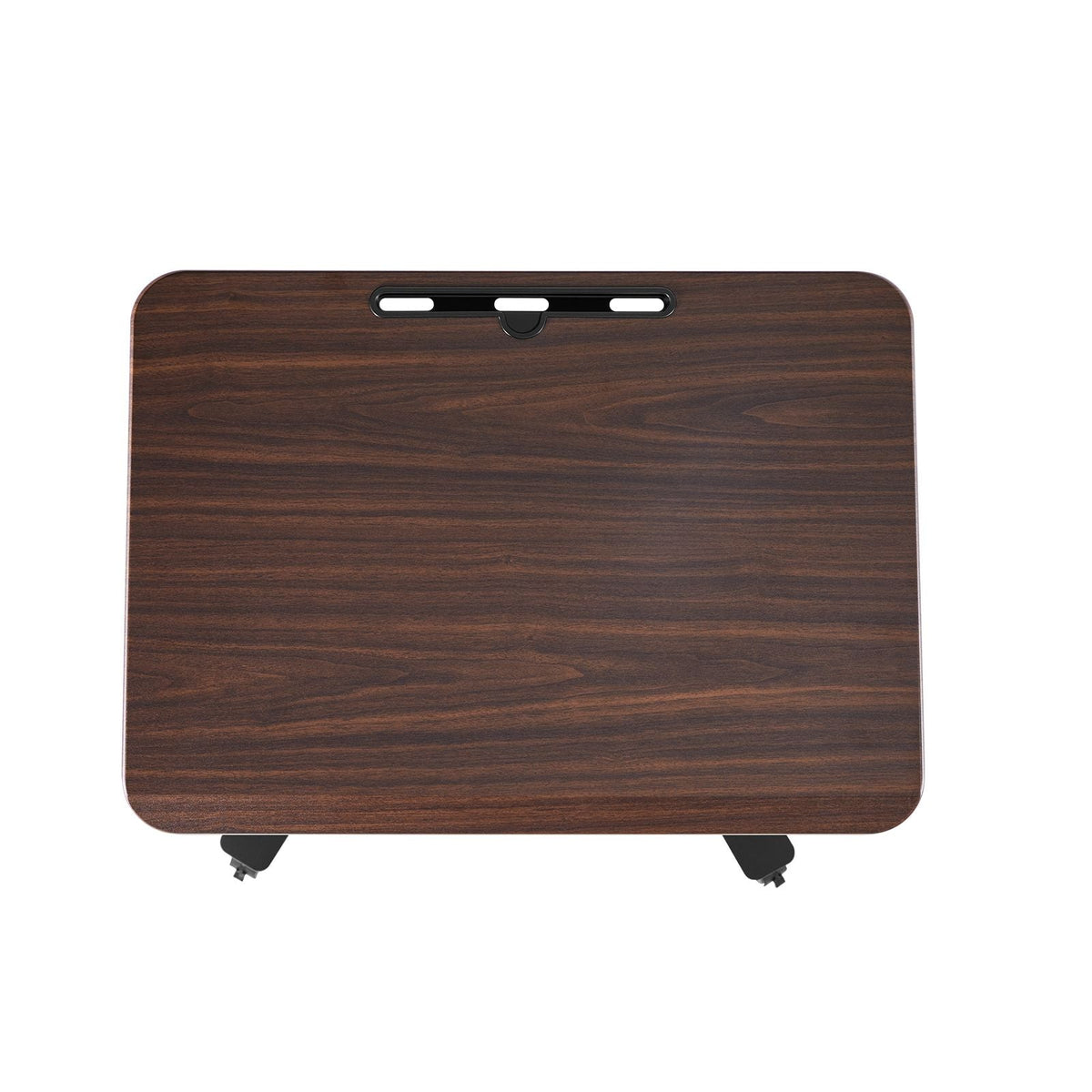 Standing Desk, Adjustable Height Mobile Stand Up Desk w/ Casters, 28.2 x 20.5 in Small Computer Sit Stand Rolling Workstation w/ Hook, 33 lbs Capacity, Foot Pedal Pneumatic Lift for Home Office