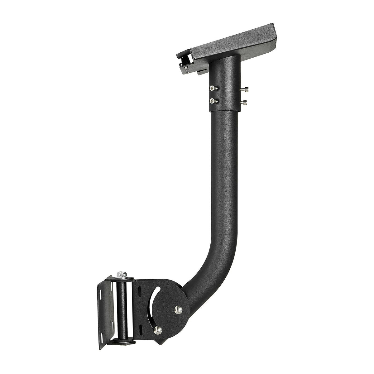 Starlink Gen 3 Mount, Adjustable Angle Wall Mounting Standard Gen 3 Pipe Kit, Heavy-Duty Steel Long Starlink Pole Adapter, Compatible with Gen3 and V3, Easy to Assembly, Black