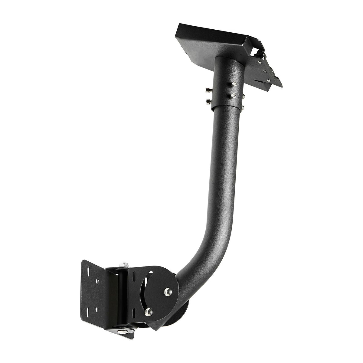 Starlink Gen 3 Mount, Adjustable Angle Wall Mounting Standard Gen 3 Pipe Kit, Heavy-Duty Steel Long Starlink Pole Adapter, Compatible with Gen3 and V3, Easy to Assembly, Black
