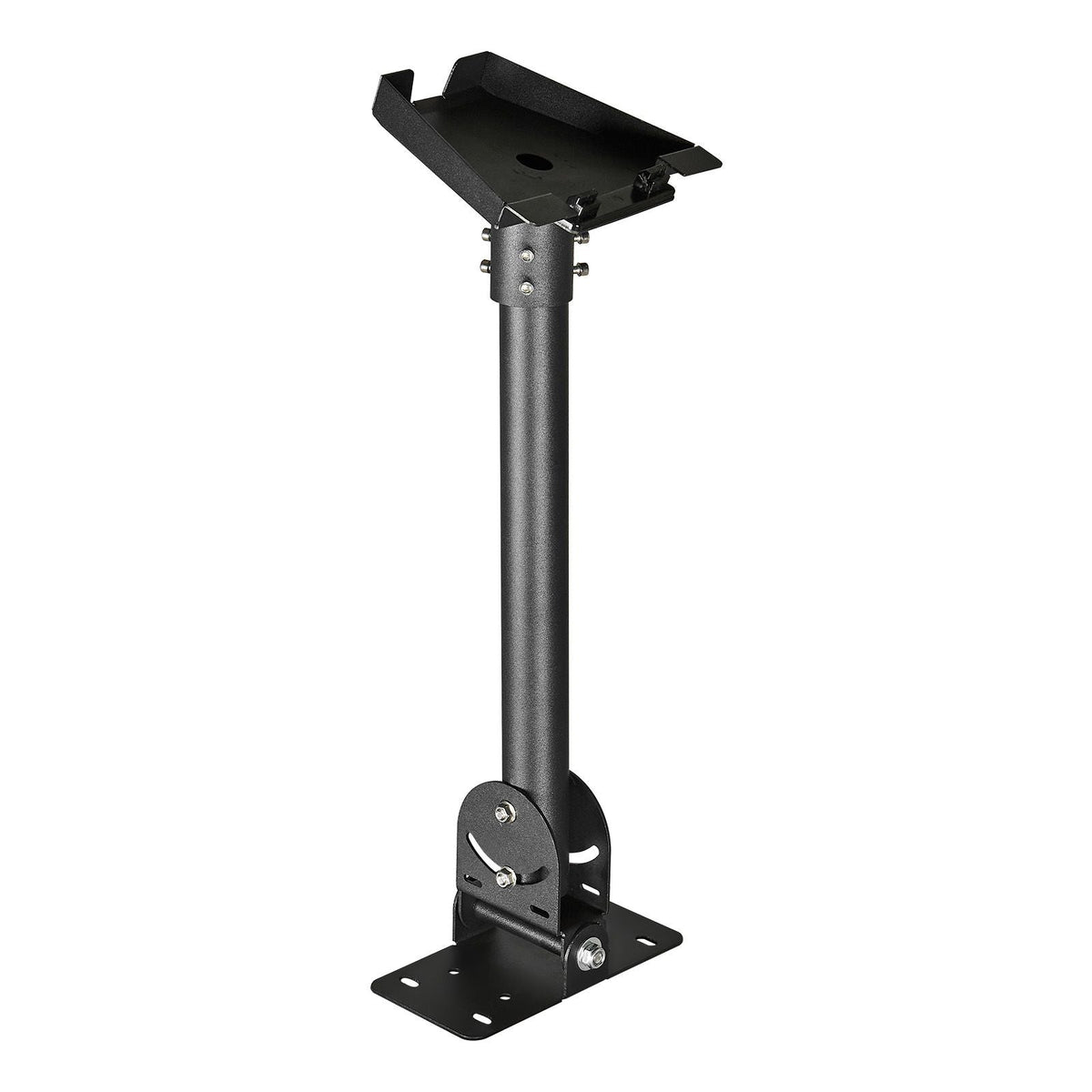 Starlink Gen 3 Roof Mount, 30-150° Adjustable Angle Mounting Roof Pole Adapter, Heavy-Duty Steel Starlink Standard Gen 3 Pipe Kit, Compatible with Gen3 and V3, Easy to Assembly, Black