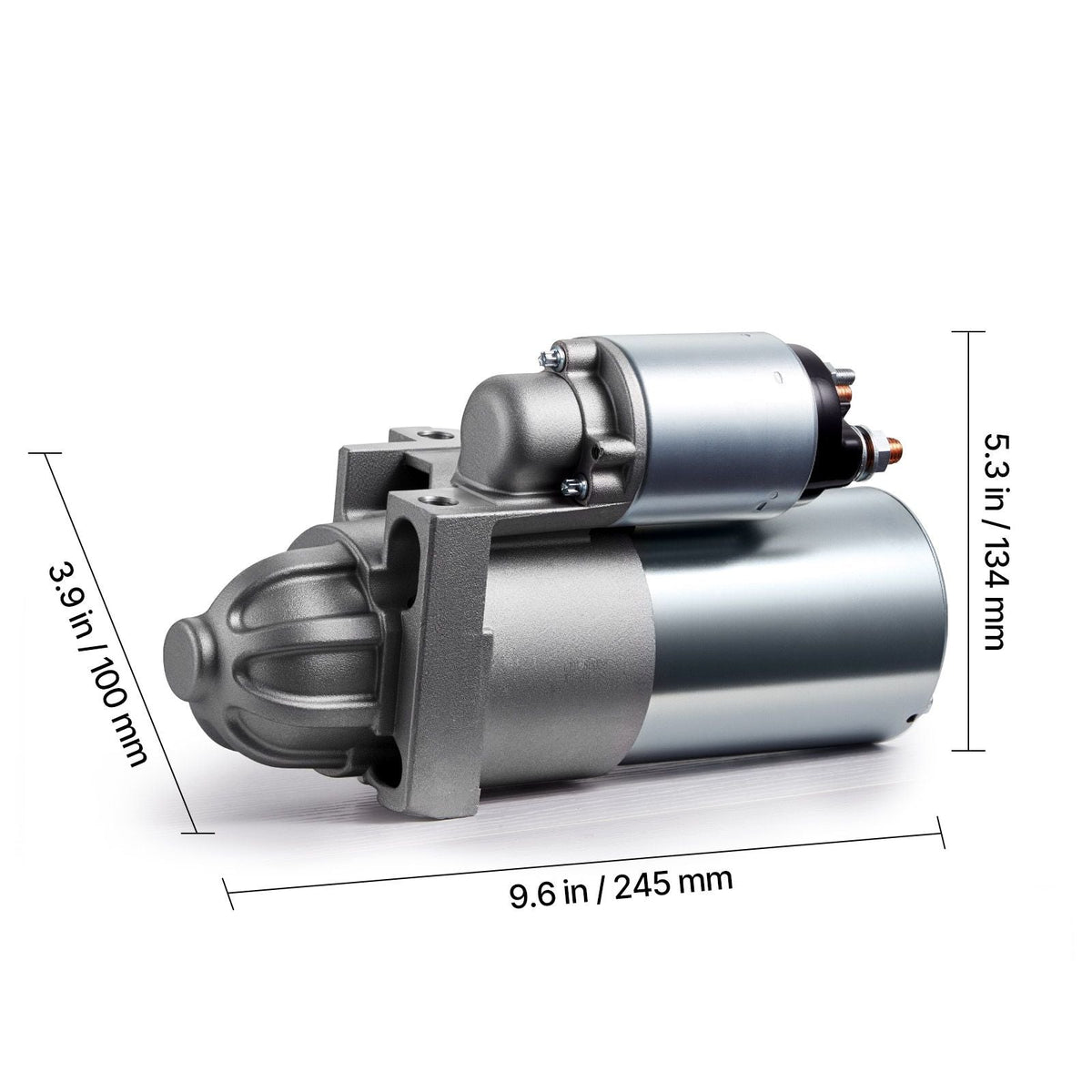 Starter 6449, Starter Motor Replacement Compatible with Oldsmobile Bravada V6 4.3L 96-98, Isuzu Hombre V6 4.3L 97-98, GMC Yukon XL 2500 V8 8.1L 01-02, OEM 106449L 12564108 9000879 410-12153R