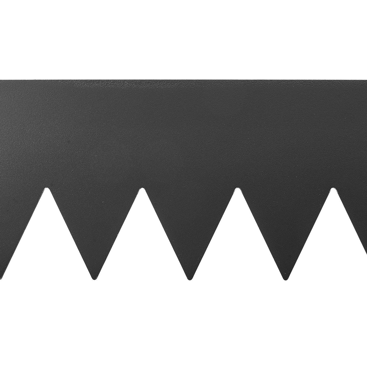 Steel Landscape Edging, 4 Packs 40 x 6 in Rust-Resistant Metal Landscape Edging, Bendable Garden Edging Border, Heavy Duty Lawn Edging, Easy-to-Install, Flower Bed Yard Pathway Divider Black