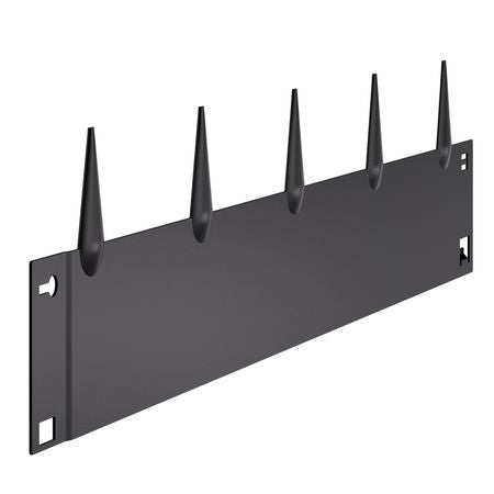 Steel Landscape Edging, 5 Packs 39 x 5 in Rust-Resistant Metal Landscape Edging, Bendable Garden Edging Border, Heavy Duty Lawn Edging, Easy-to-Install, Flower Bed Yard Pathway Divider Black