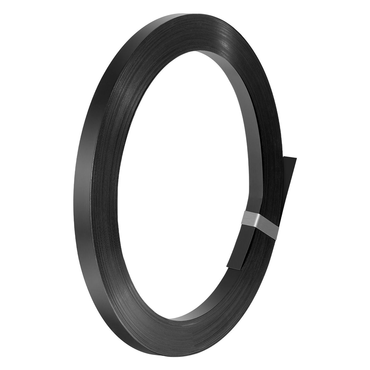 Steel Strapping Coil, 3/4 in x 0.02 in x 300 ft, Metal Strapping Banding Roll Withstands Harsh Environment, 1710 lbs Break Strength, Heavy Duty Banding Pallet Strap Coil for Pallet Packing